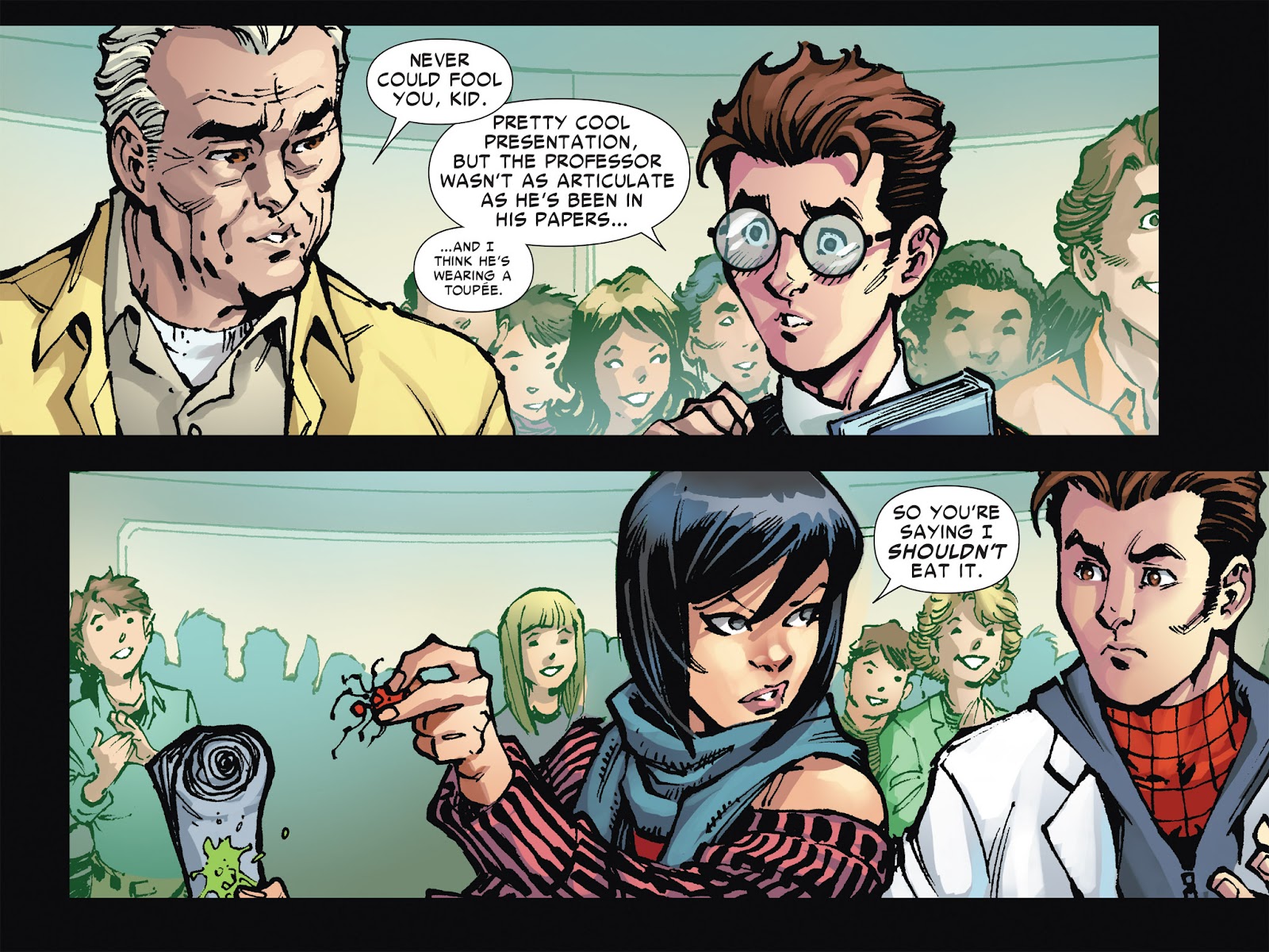 The Amazing Spider-Man & Silk: The Spider(fly) Effect (Infinite Comics) issue 5 - Page 38