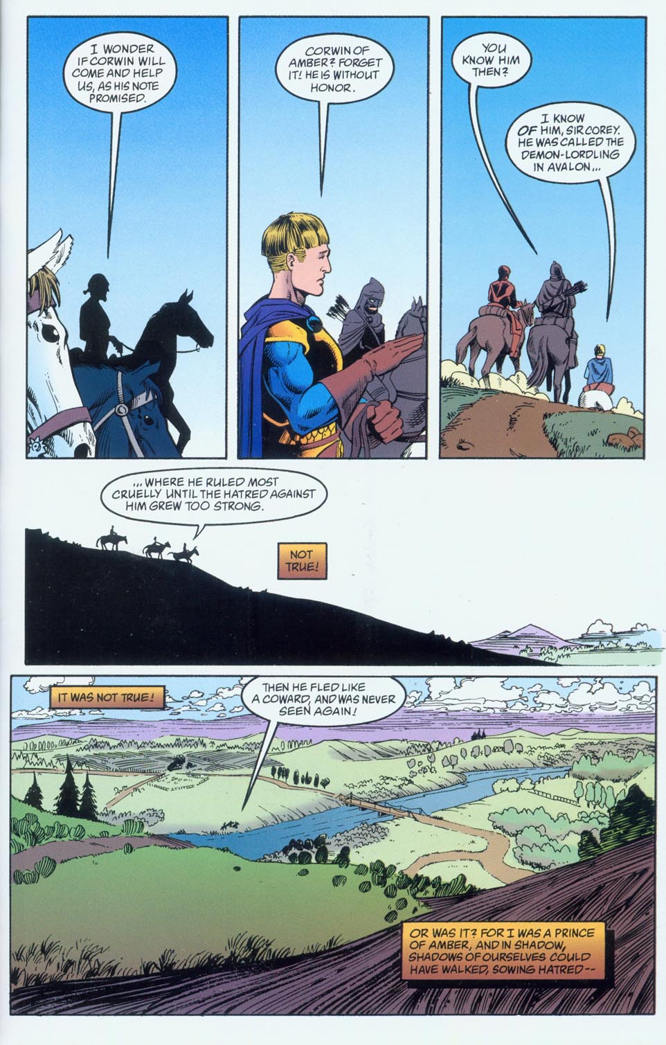 Read online Roger Zelazny's Amber: The Guns of Avalon comic -  Issue #1 - 34