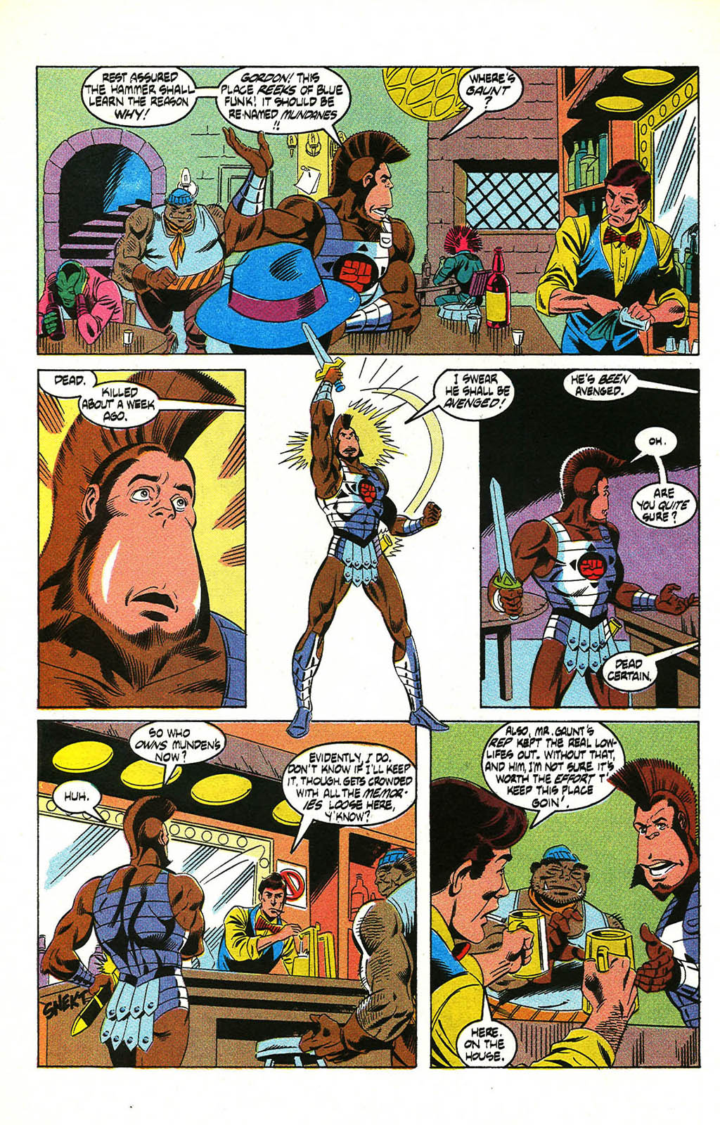 Read online Grimjack comic -  Issue #37 - 28
