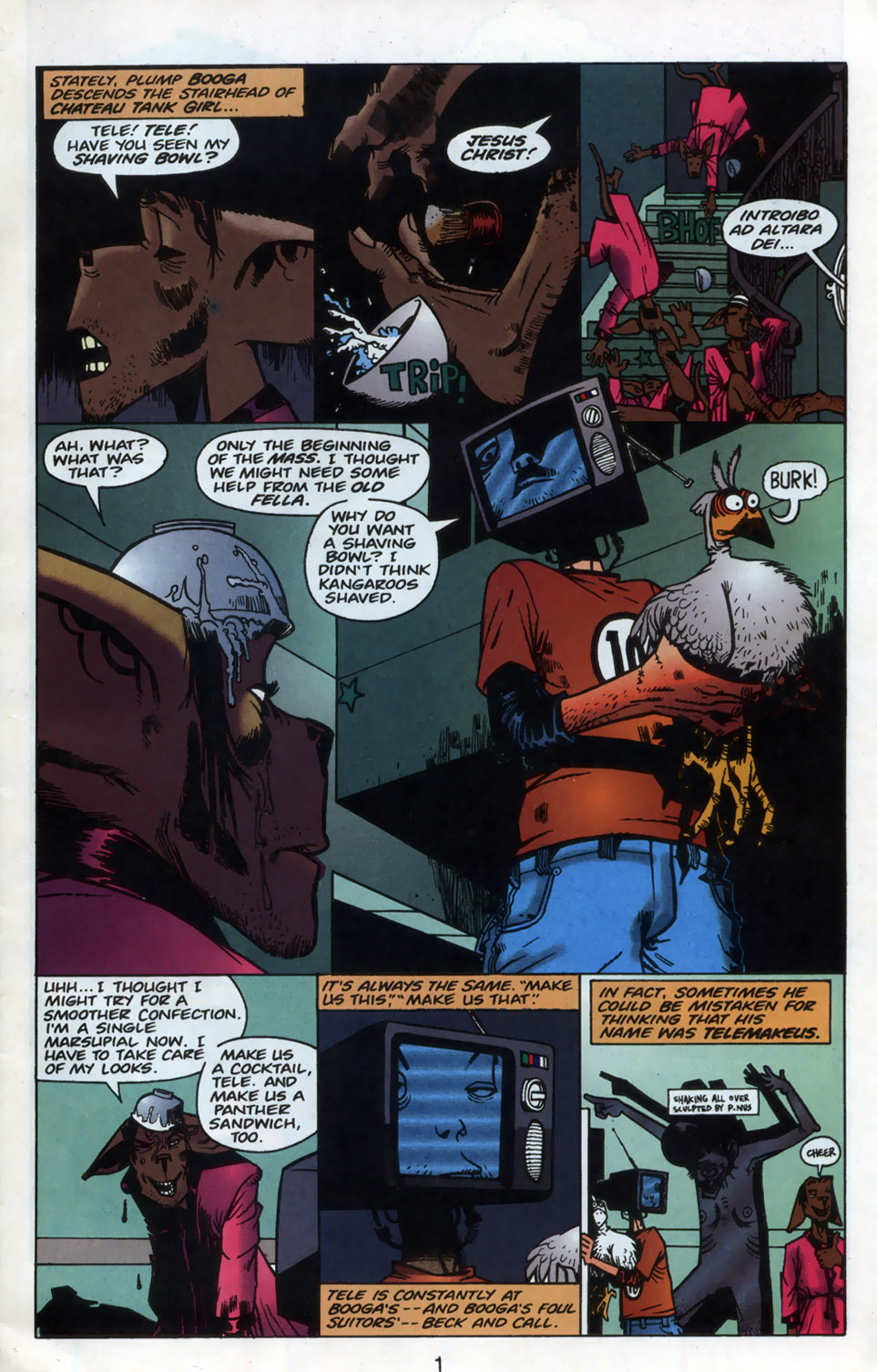 Read online Tank Girl: The Odyssey comic -  Issue #1 - 3