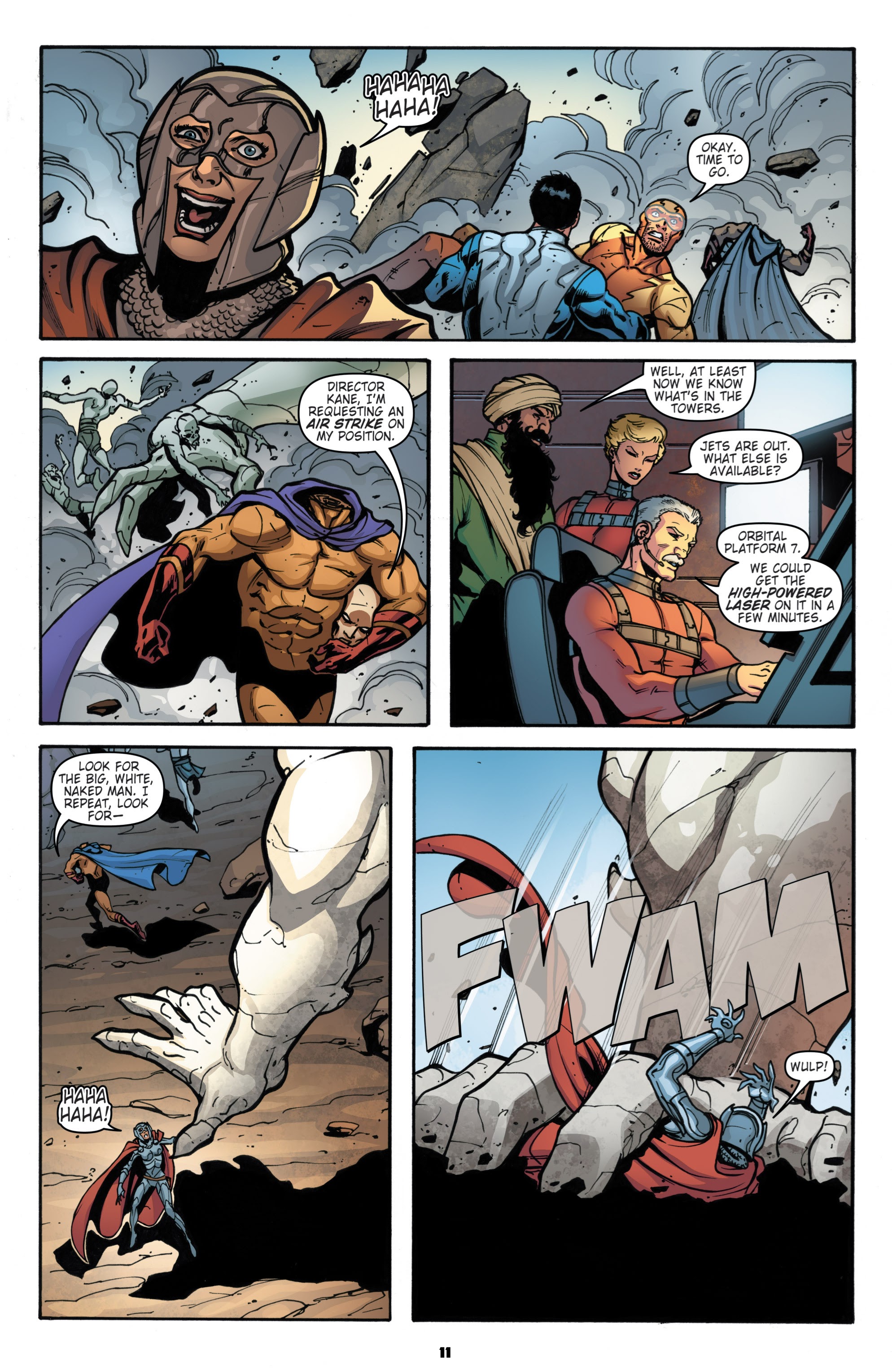 Read online T.H.U.N.D.E.R. Agents (2013) comic -  Issue #4 - 13