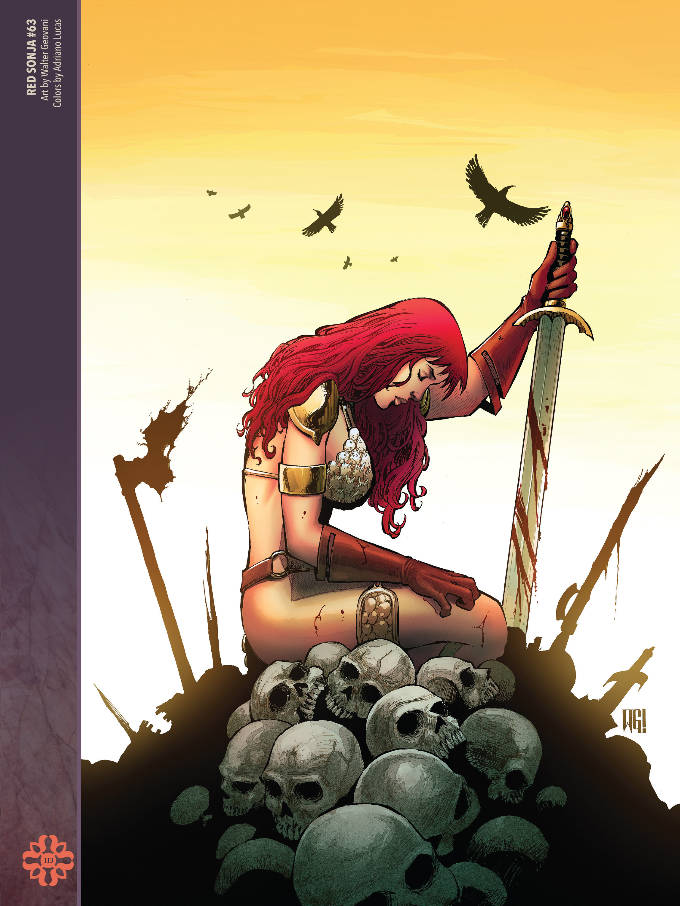 Read online The Art of Red Sonja comic -  Issue # TPB 2 (Part 2) - 14