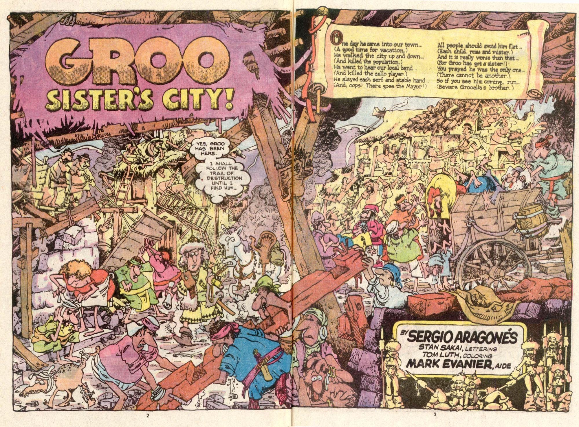 Read online Sergio Aragonés Groo the Wanderer comic -  Issue #18 - 3