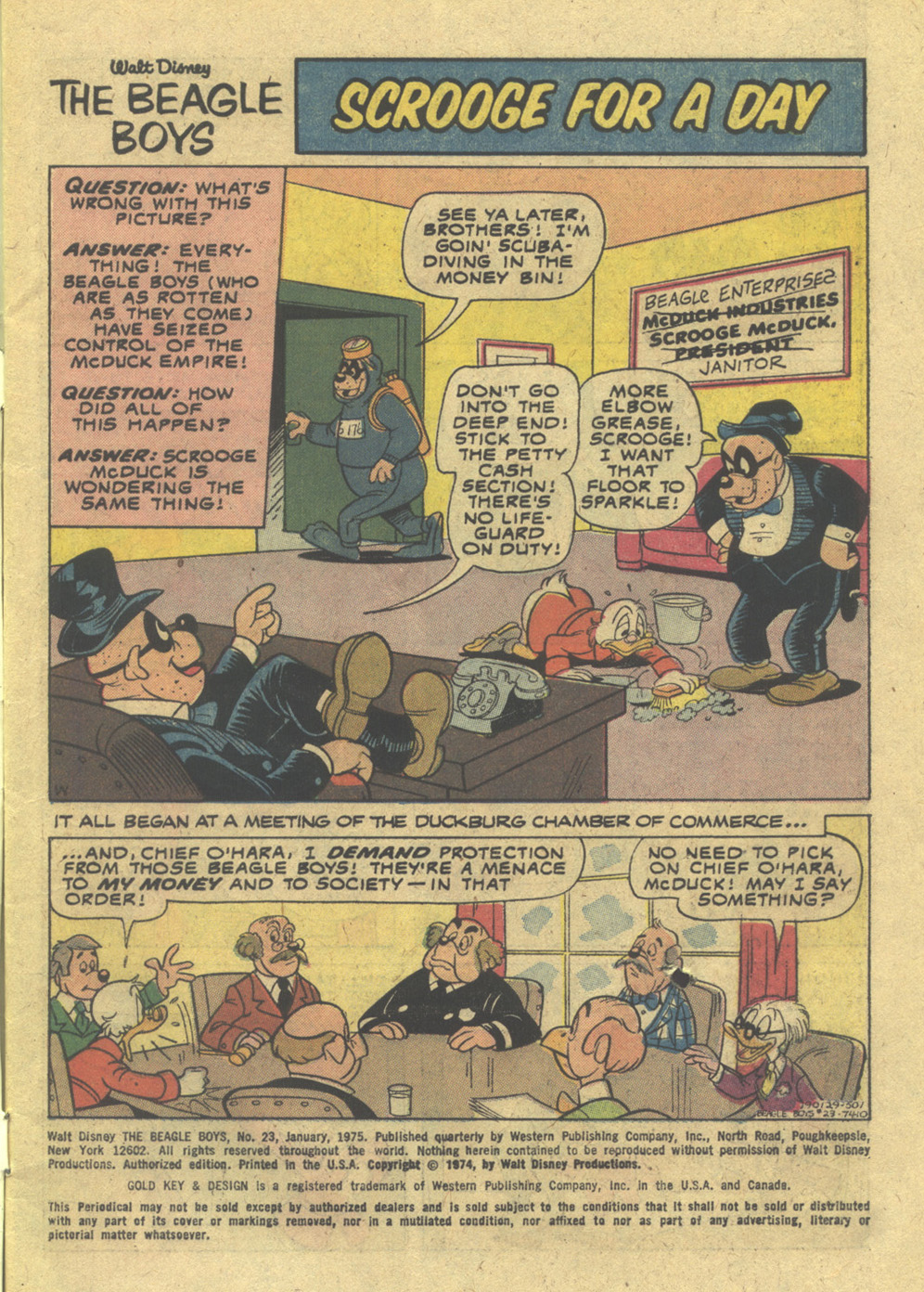 Read online Walt Disney THE BEAGLE BOYS comic -  Issue #23 - 3
