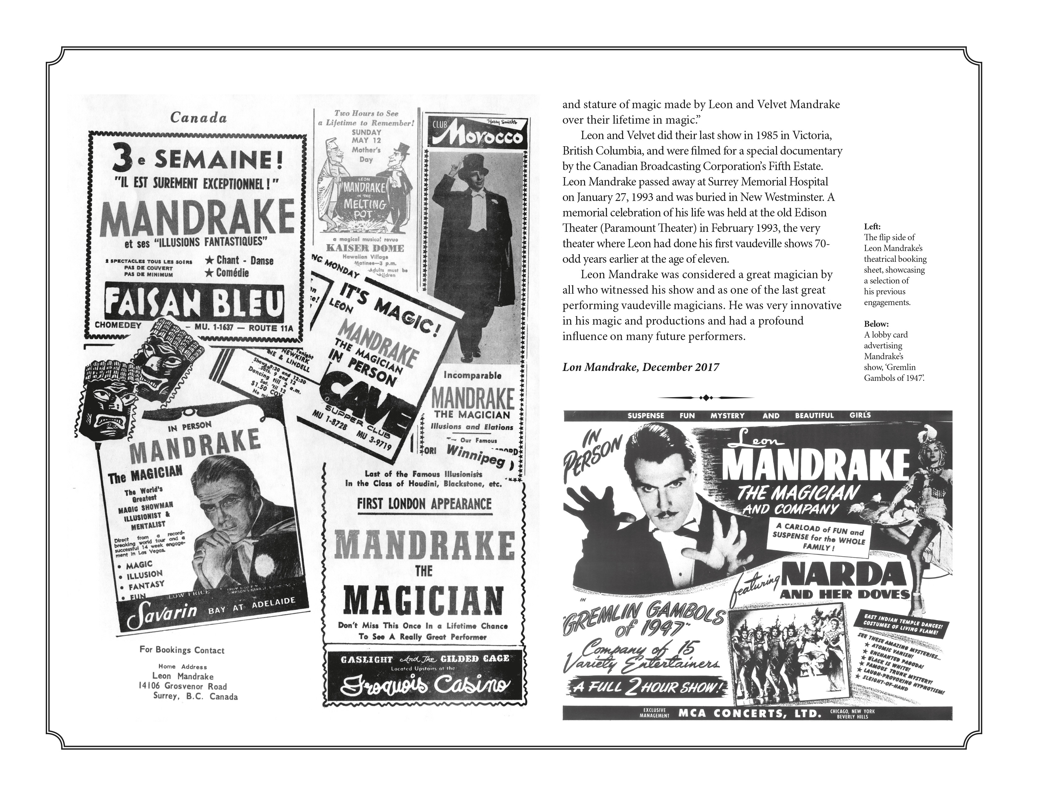 Read online Mandrake the Magician: The Fred Fredricks Sundays comic -  Issue # TPB (Part 1) - 11