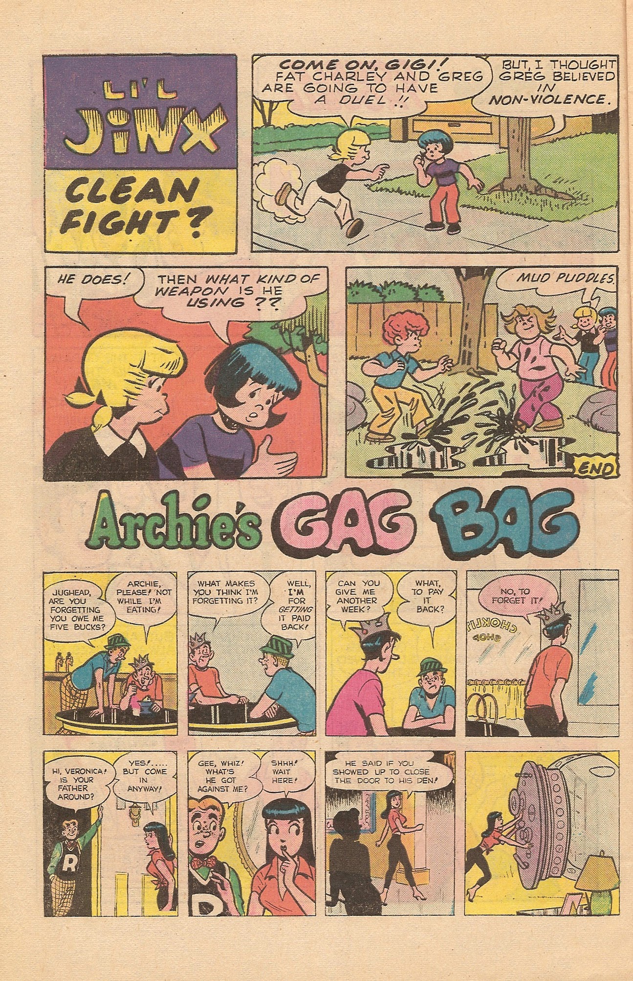 Read online Jughead's Jokes comic -  Issue #46 - 10