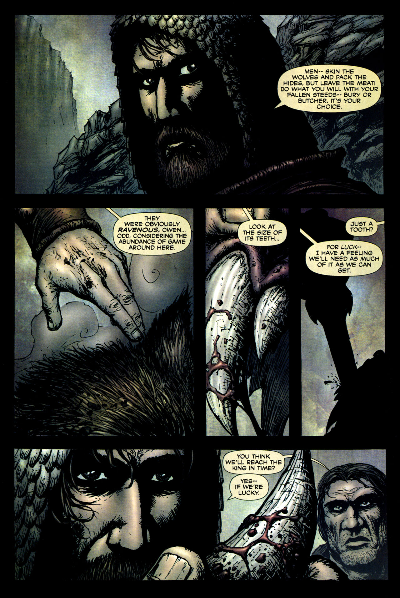 Read online Frank Frazetta's Death Dealer comic -  Issue #3 - 17