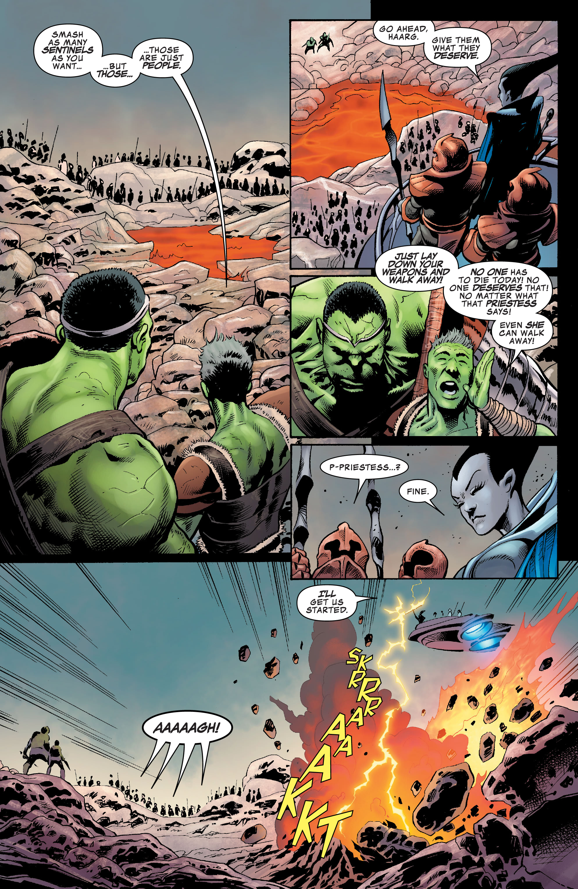 Read online Planet Hulk Worldbreaker comic -  Issue #5 - 8