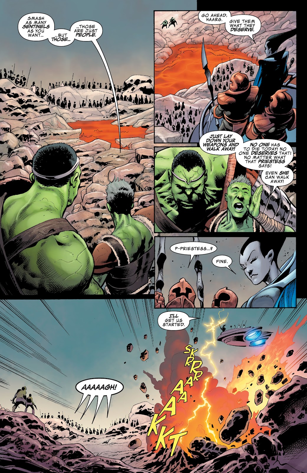 Planet Hulk Worldbreaker issue 5 - Page 8