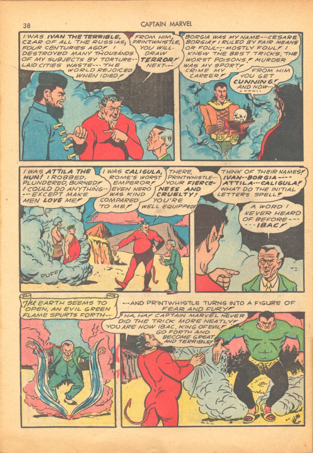 Read online Captain Marvel Adventures comic -  Issue #8 - 39