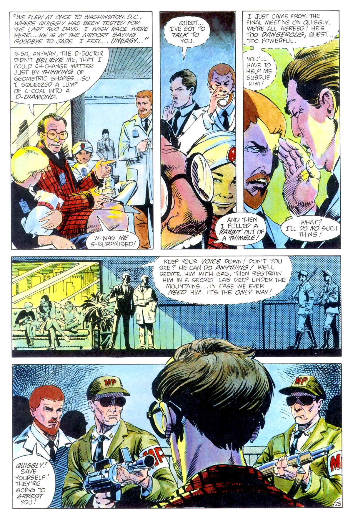 Read online Jonny Quest comic -  Issue #6 - 28