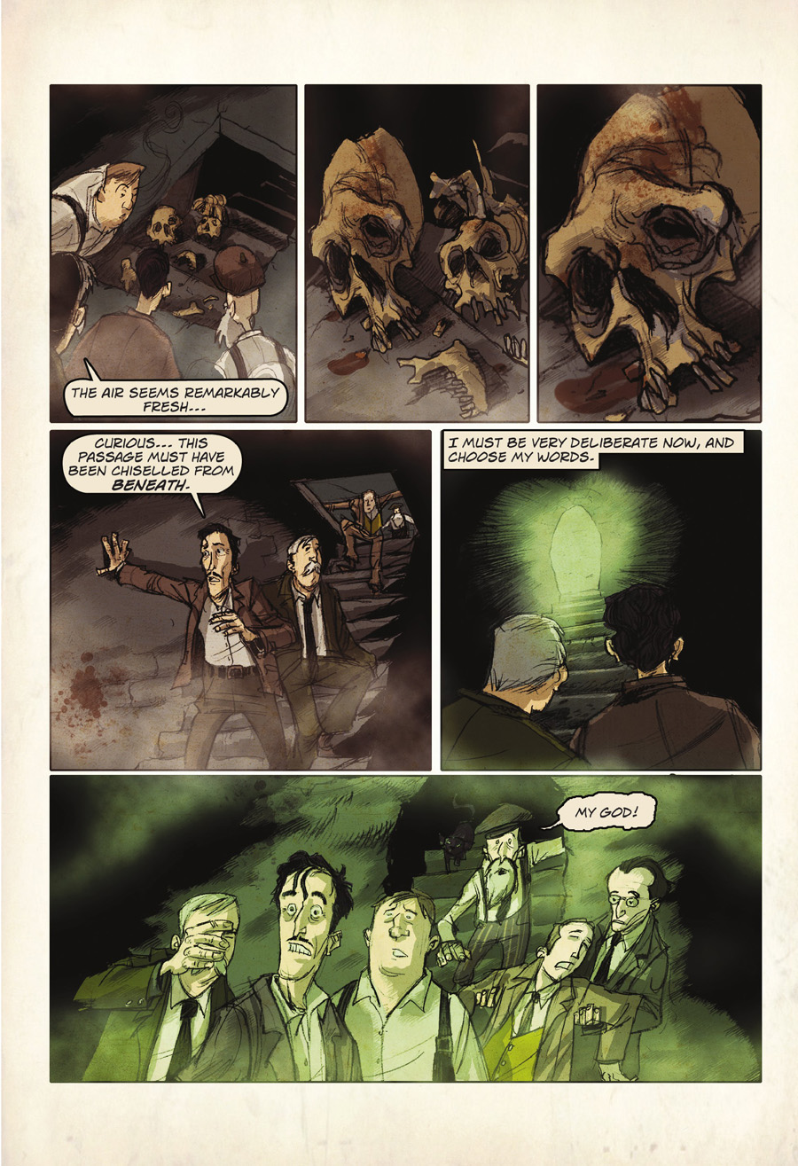 Read online The Lovecraft Anthology comic -  Issue # TPB 1 - 98