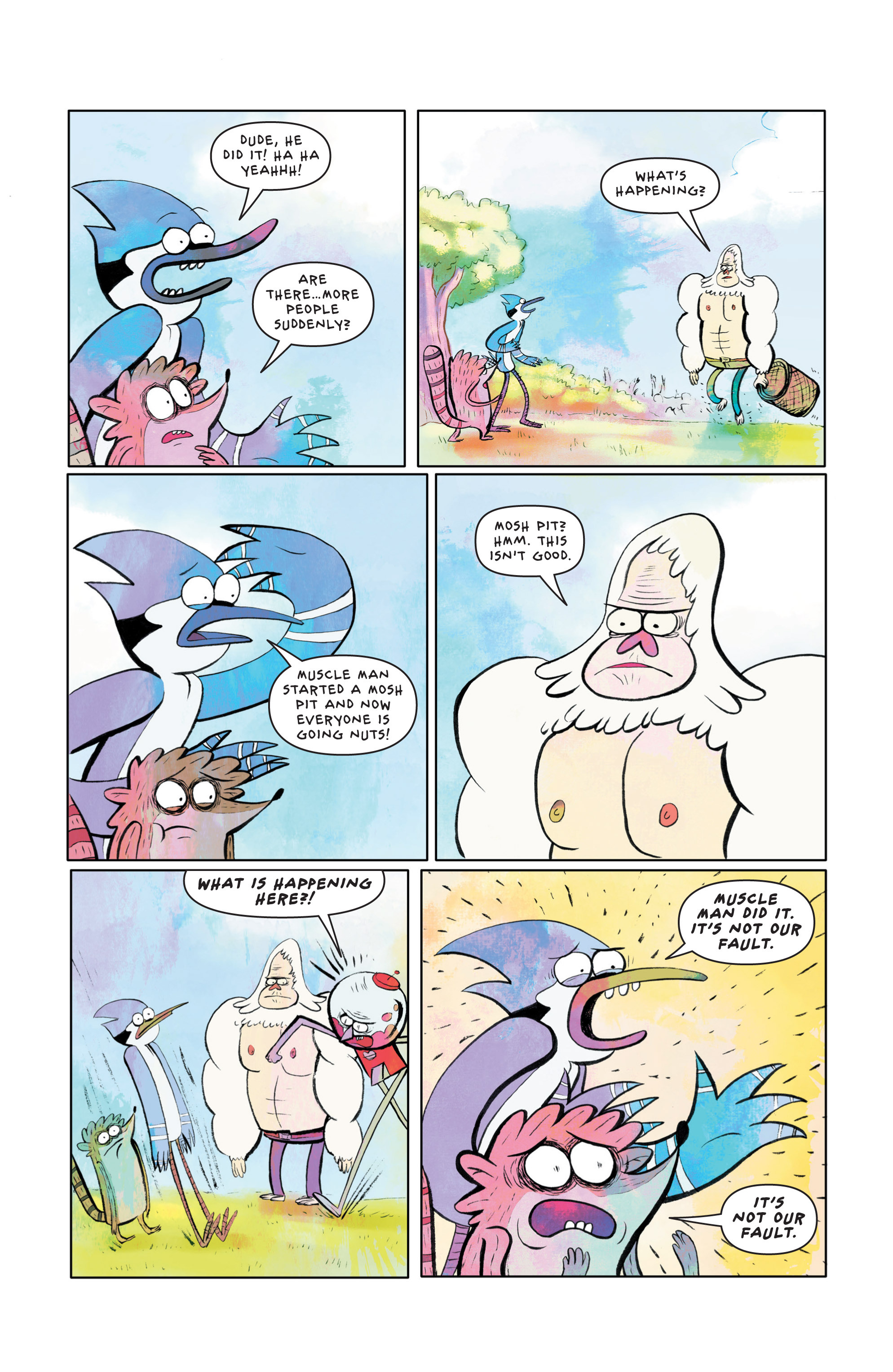 Read online Regular Show comic -  Issue #1 - 17