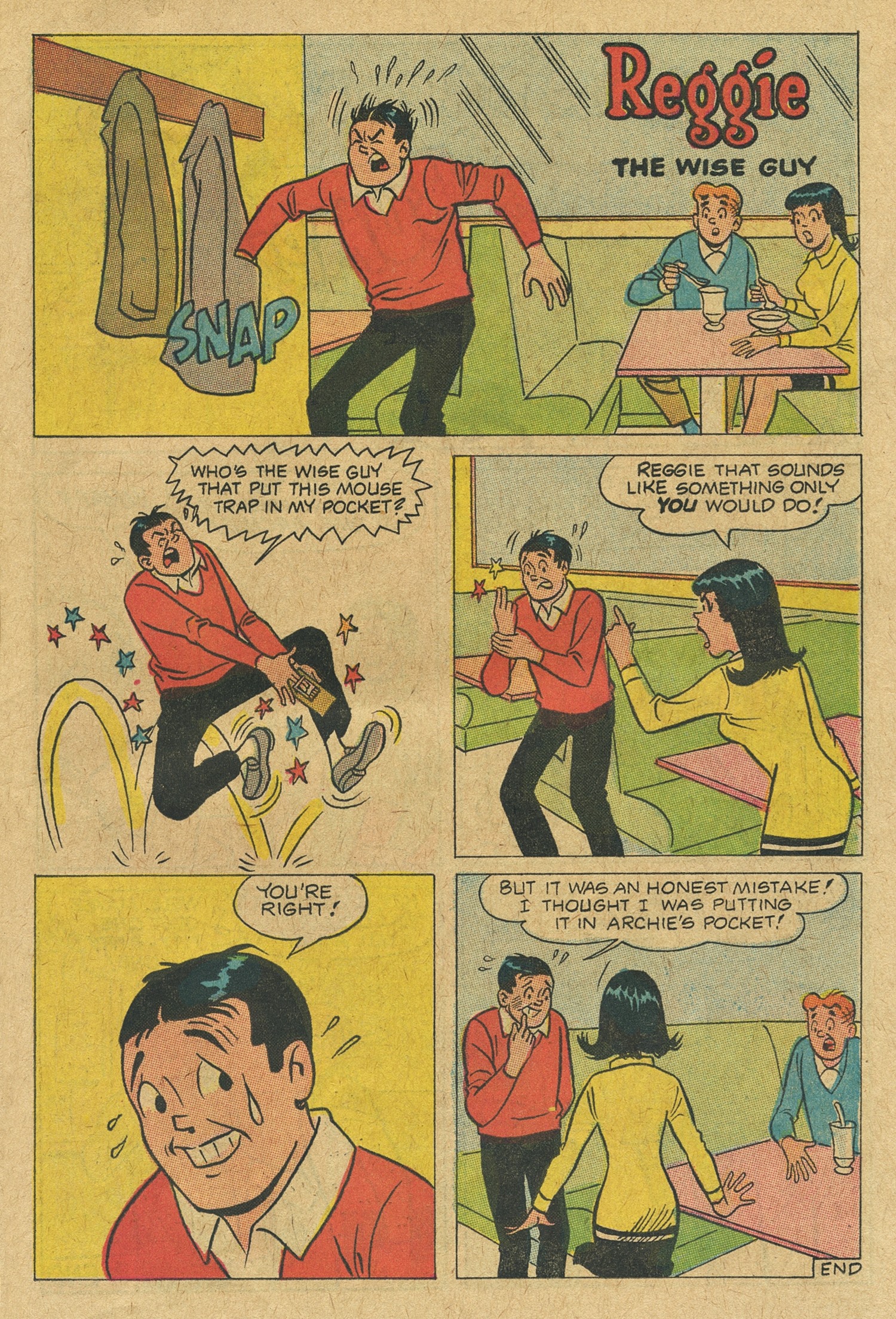 Read online Reggie and Me (1966) comic -  Issue #35 - 23