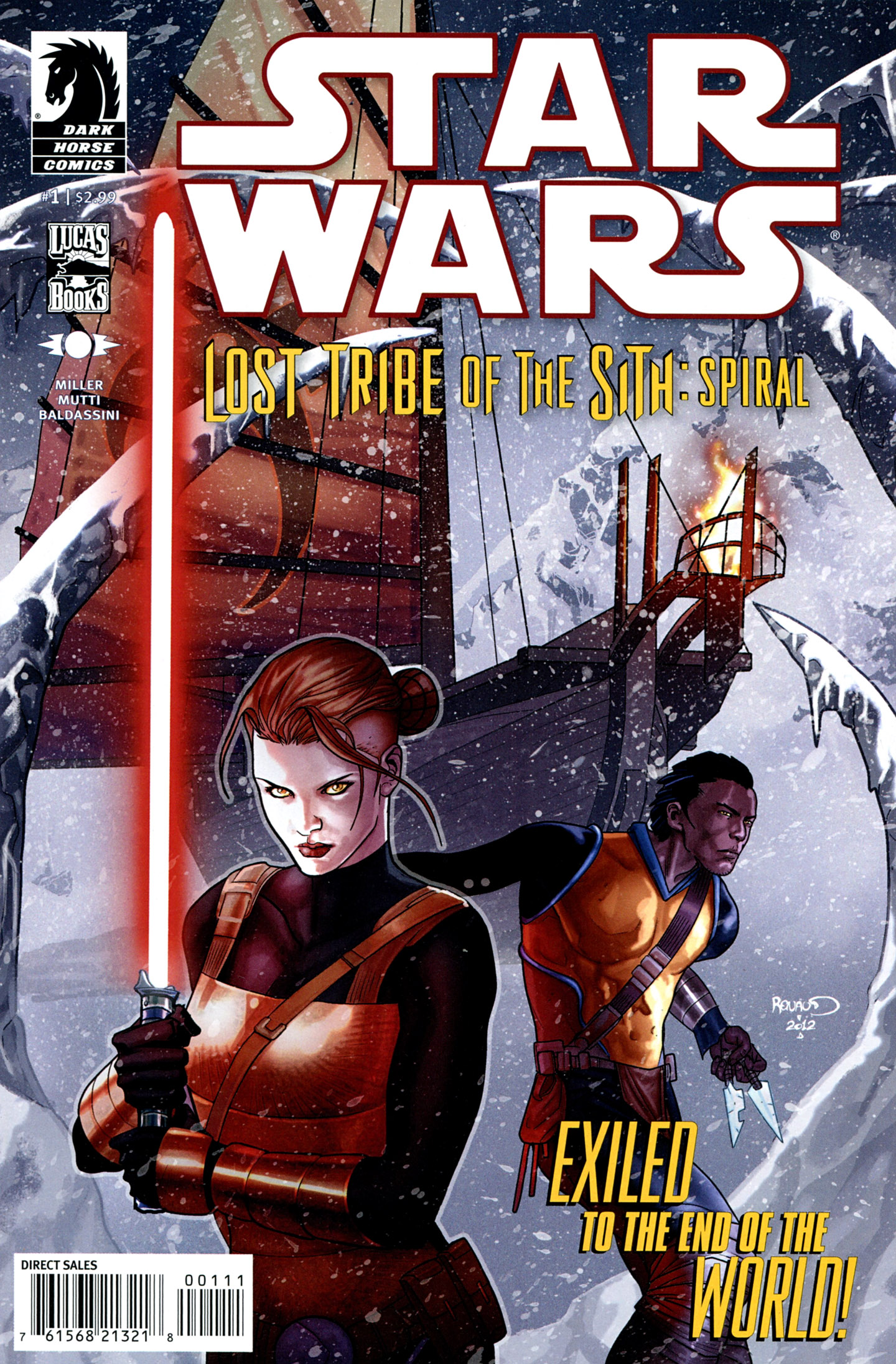 Read online Star Wars: Lost Tribe of the Sith - Spiral comic -  Issue #1 - 1
