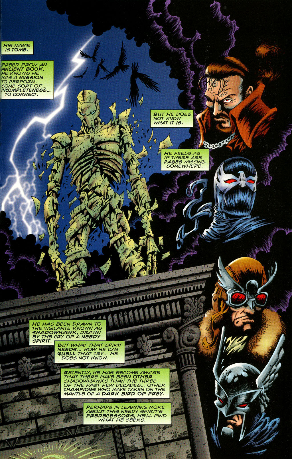 Read online Shadowhawks of Legend comic -  Issue # Full - 5