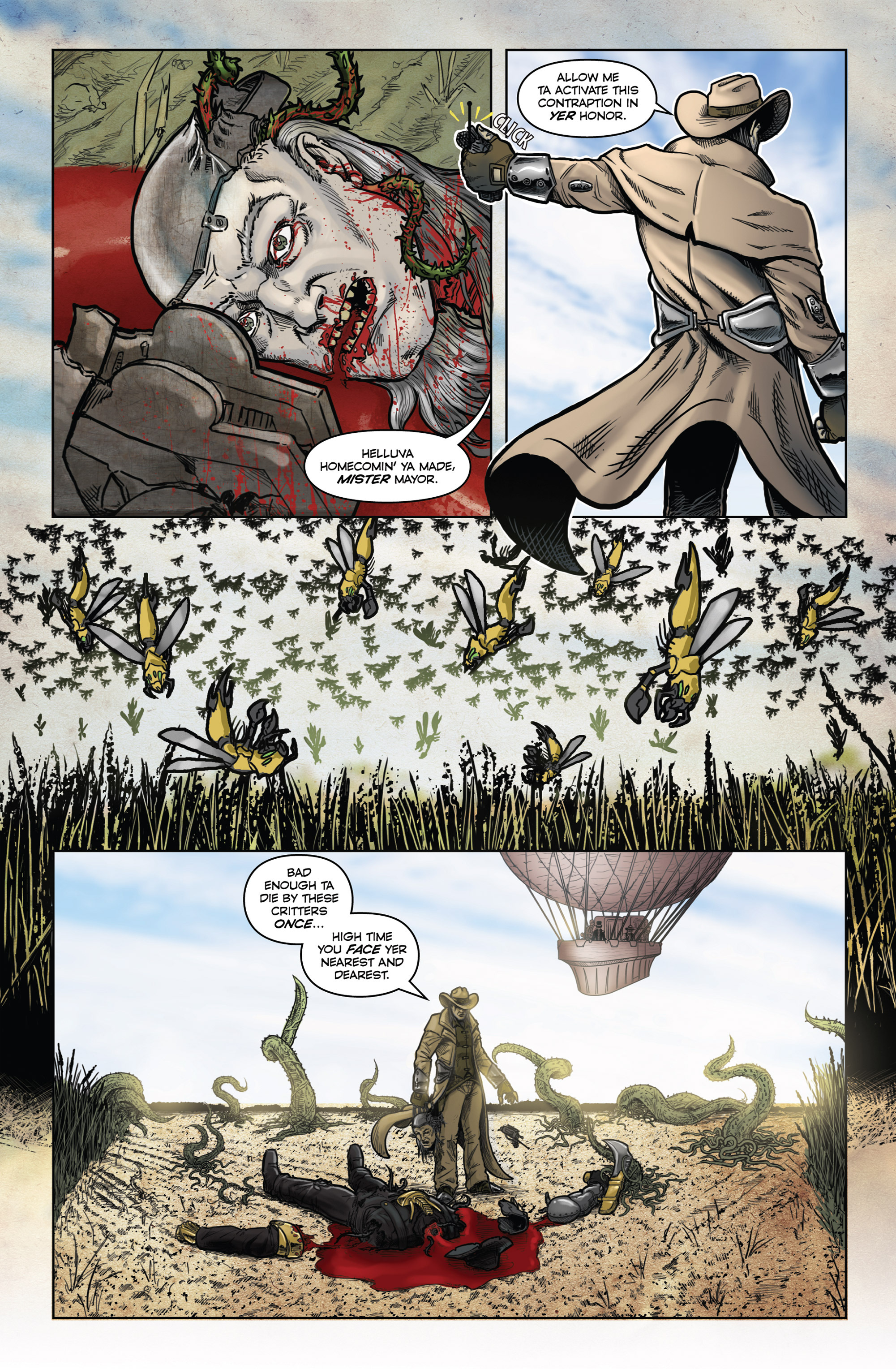 Read online Last Ride for Horsemen comic -  Issue #1 - 21