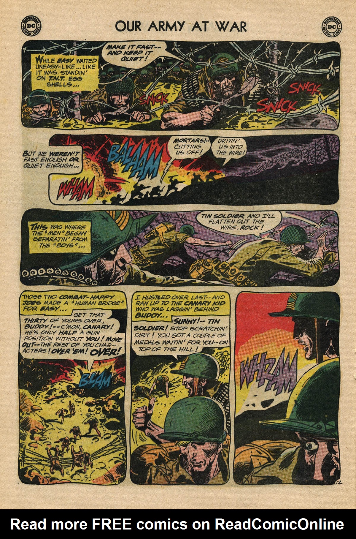 Read online Our Army at War (1952) comic -  Issue #126 - 16
