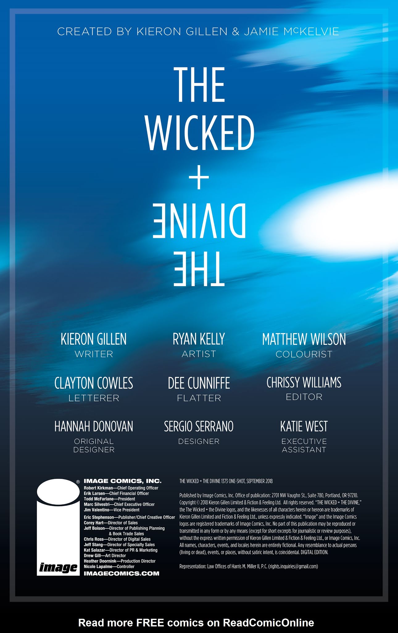 Read online The Wicked   The Divine 1373 One-Shot comic -  Issue # Full - 31