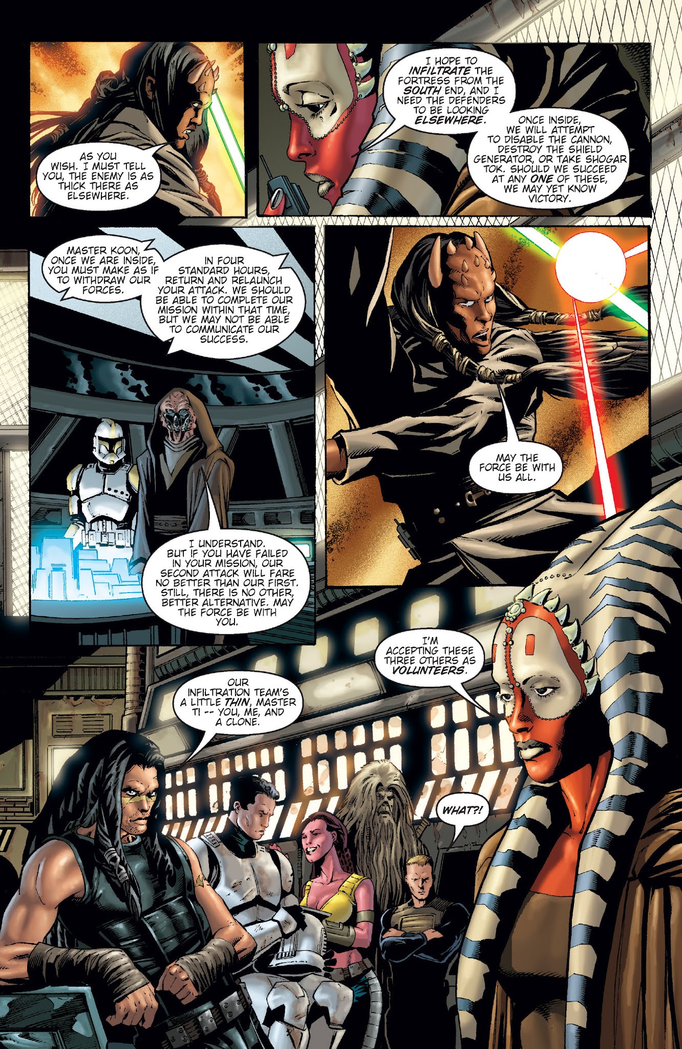 Read online Star Wars: Jedi comic -  Issue # Issue Shaak Ti - 14