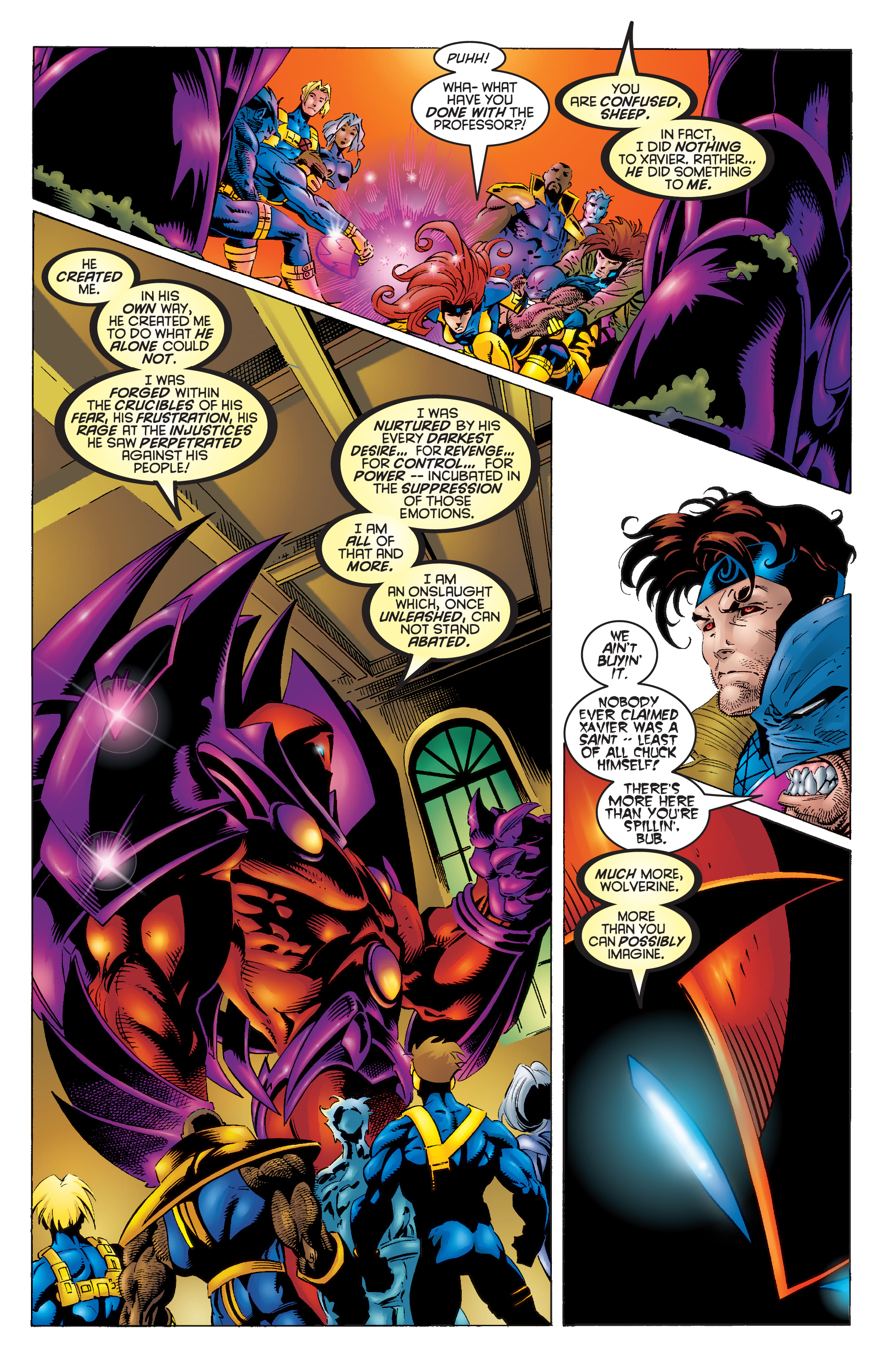 Read online X-Men Milestones: Onslaught comic -  Issue # TPB (Part 2) - 10