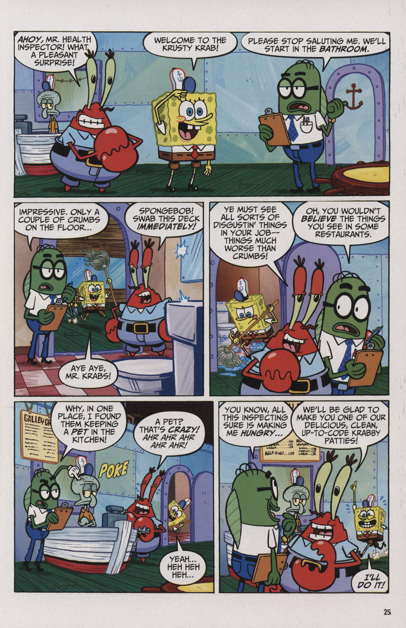 Read online SpongeBob Comics comic -  Issue #3 - 25