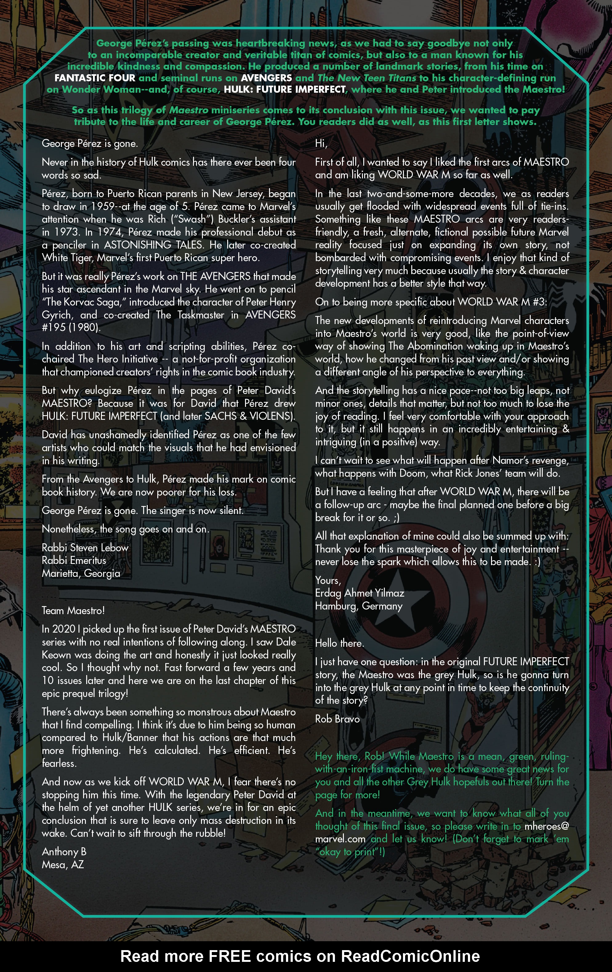 Read online Maestro: World War M comic -  Issue #5 - 24