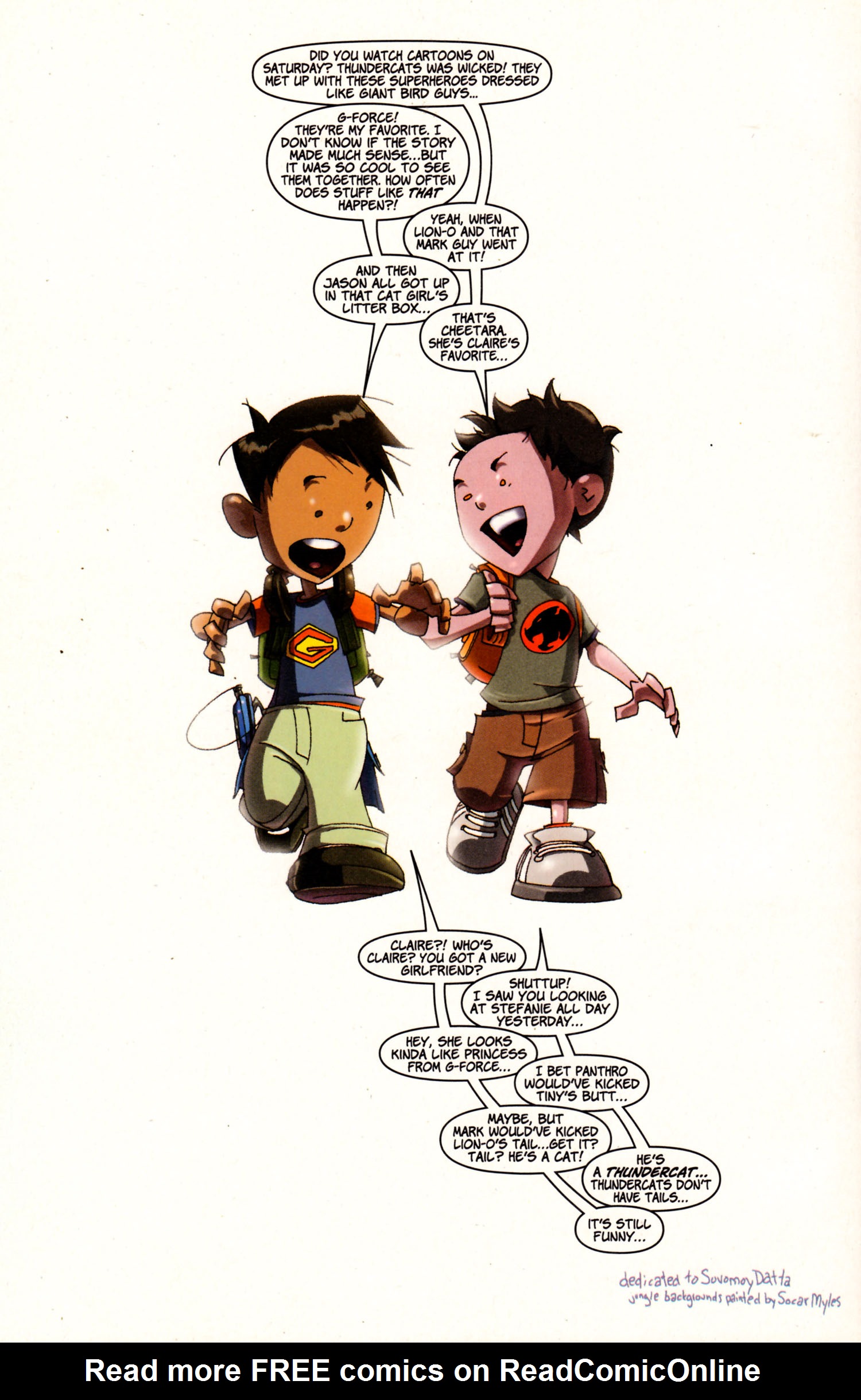 Read online ThunderCats/Battle of the Planets comic -  Issue # Full - 36