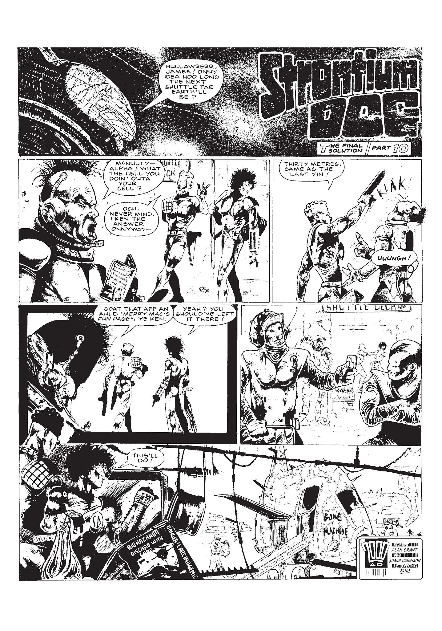 Read online Strontium Dog: Search/Destroy Agency Files comic -  Issue # TPB 5 - 55