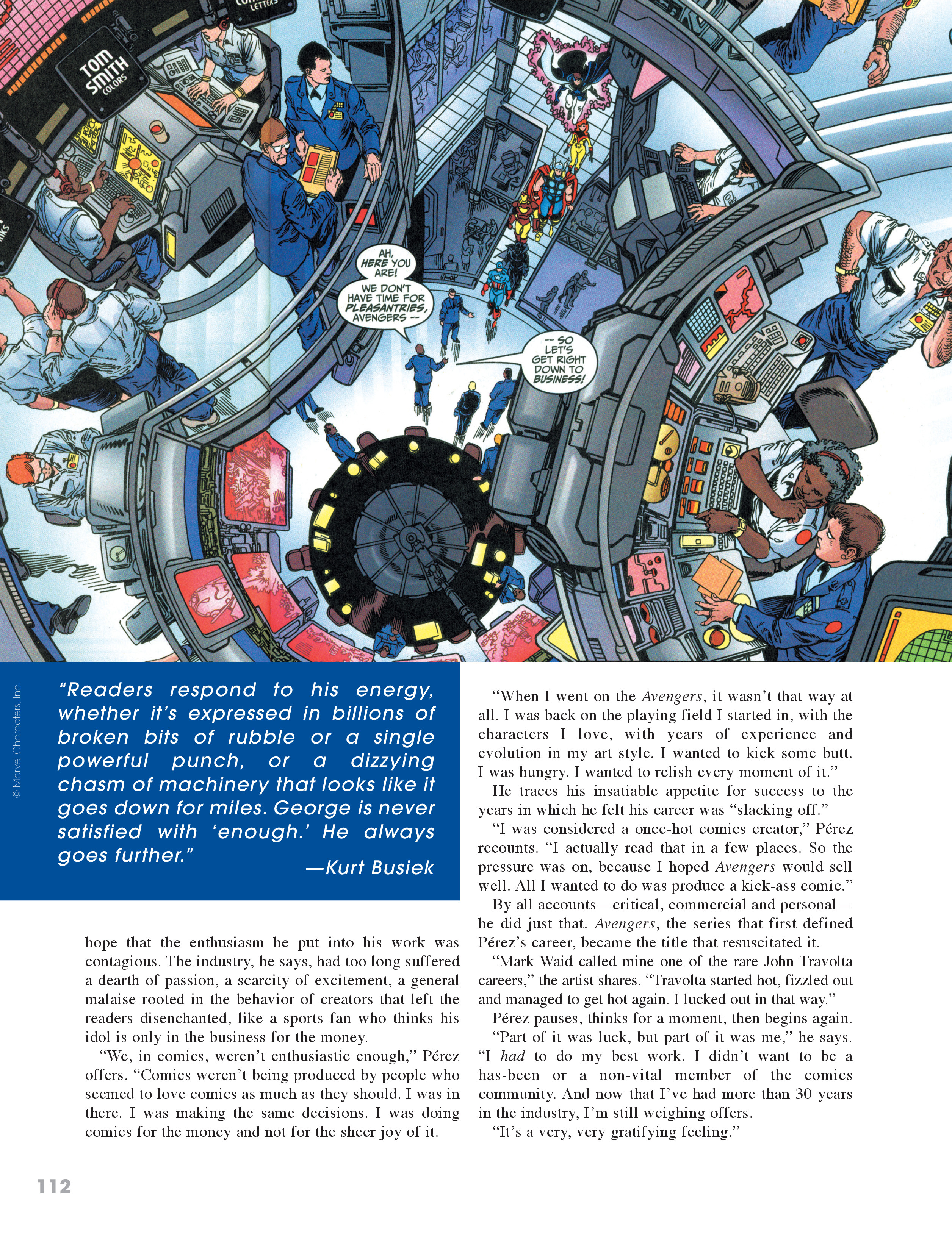 Read online George Perez Storyteller comic -  Issue # TPB 2 (Part 1) - 96