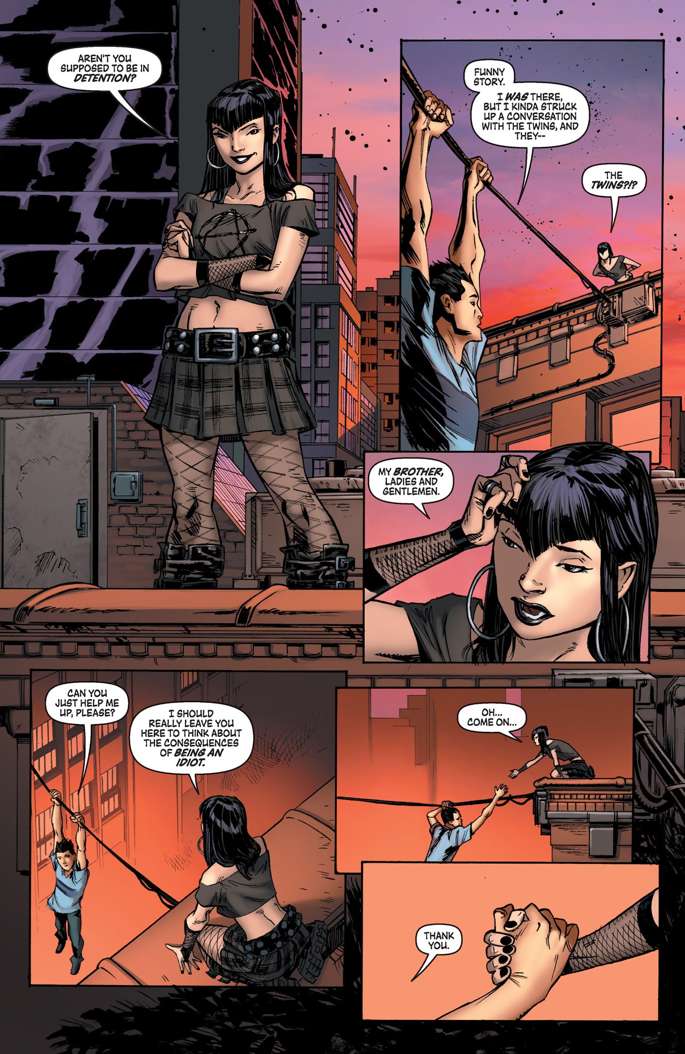 Read online Legend of the Shadow Clan comic -  Issue #2 - 18