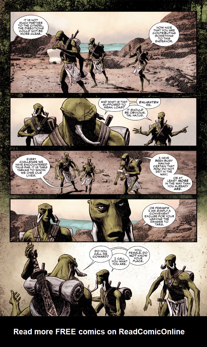 Read online John Carter: The World of Mars comic -  Issue #3 - 8