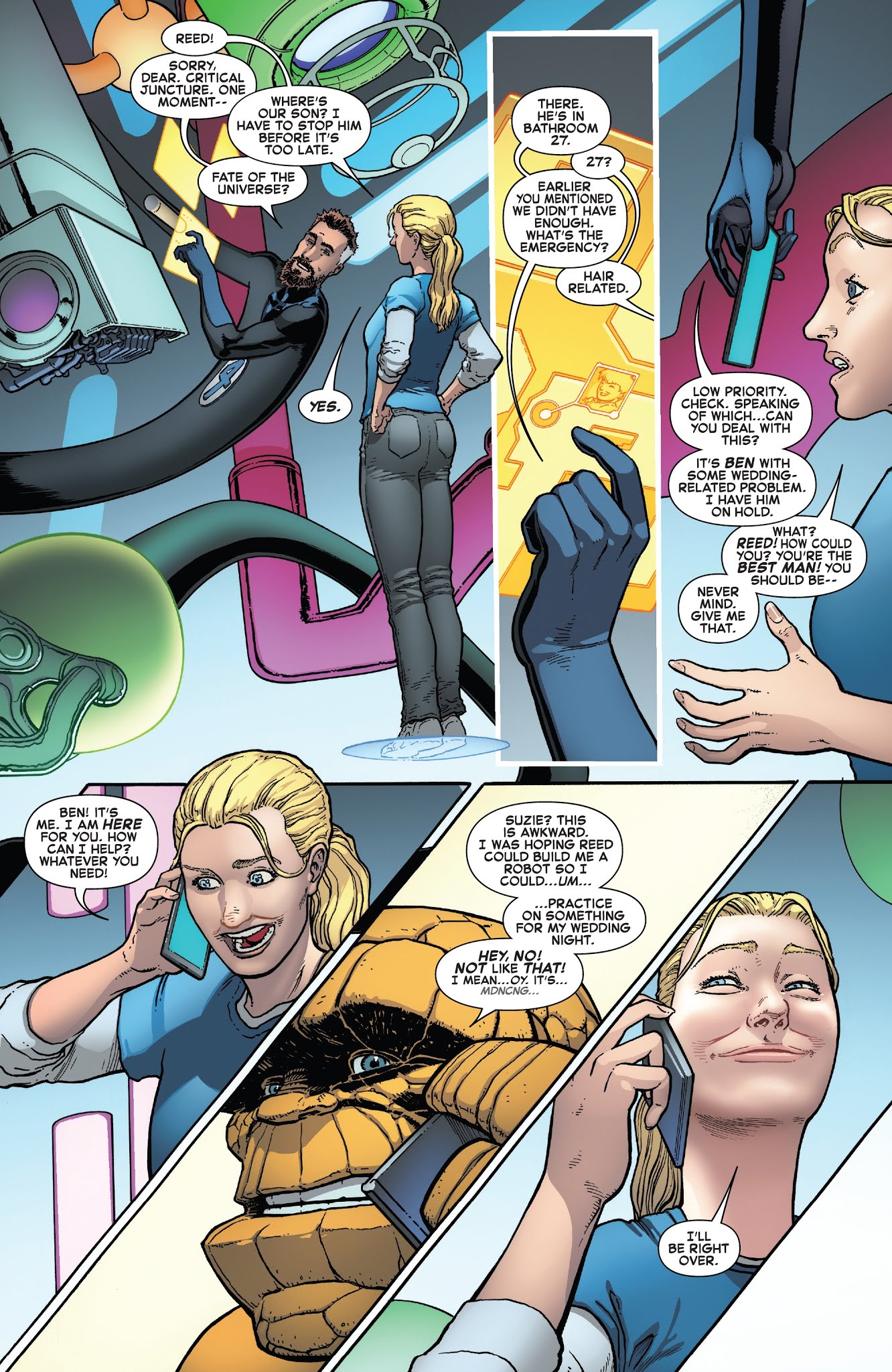 Read online Fantastic Four (2018) comic -  Issue #5 - 6