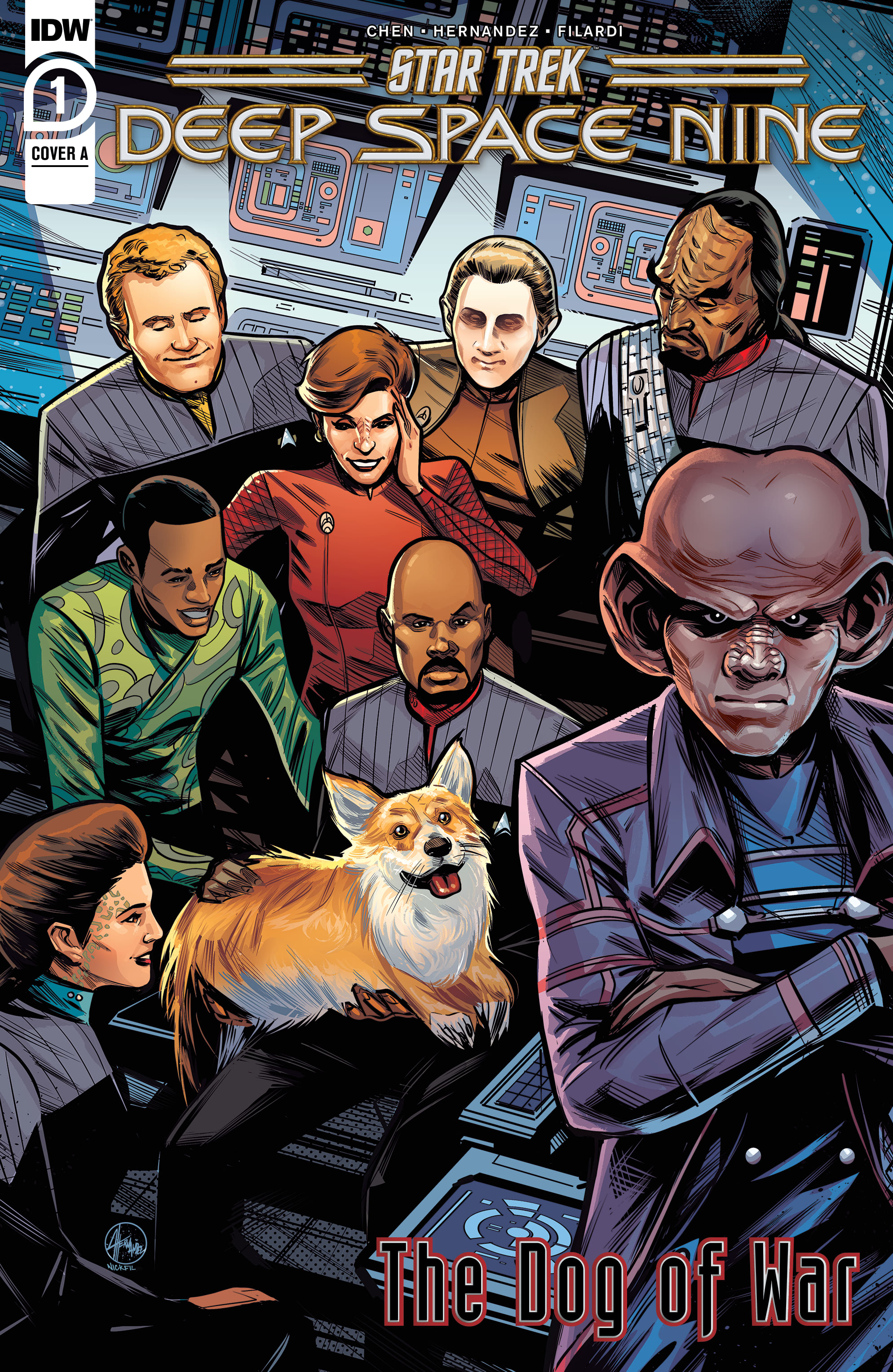 Read online Star Trek: Deep Space Nine - The Dog of War comic -  Issue #1 - 1