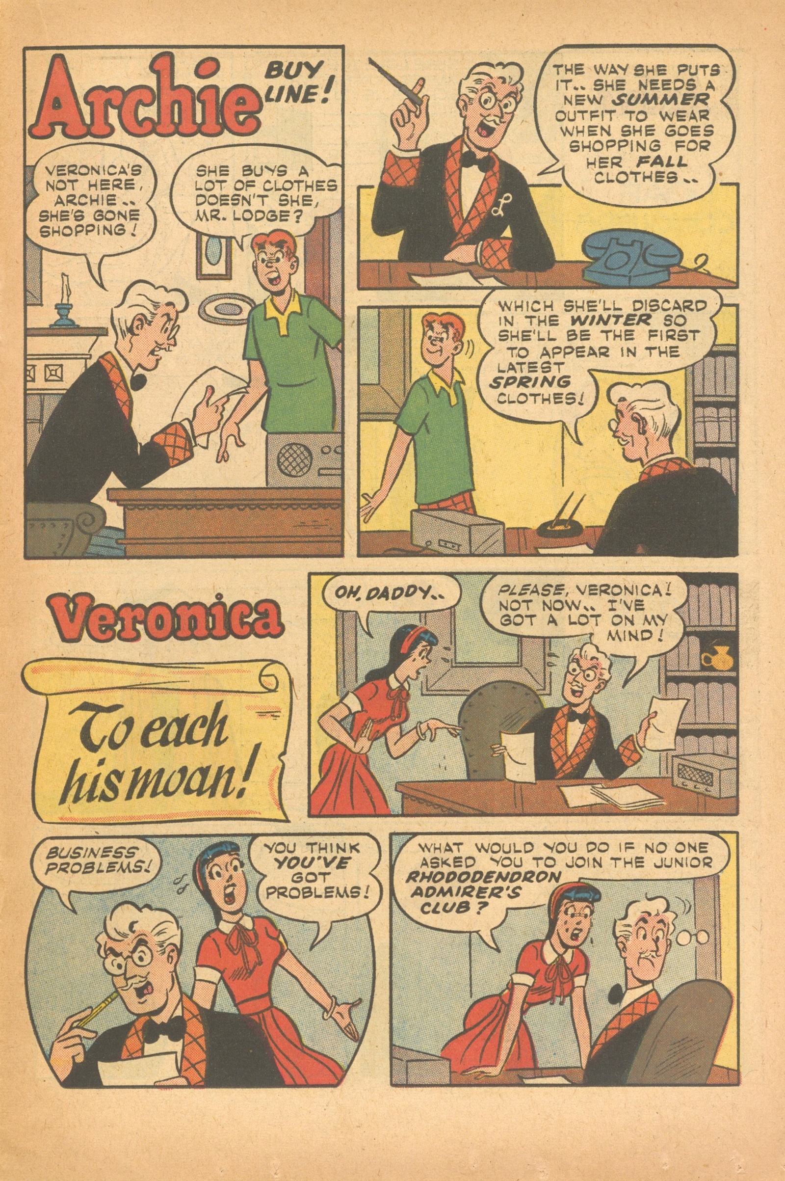 Read online Archie's Joke Book Magazine comic -  Issue #49 - 15