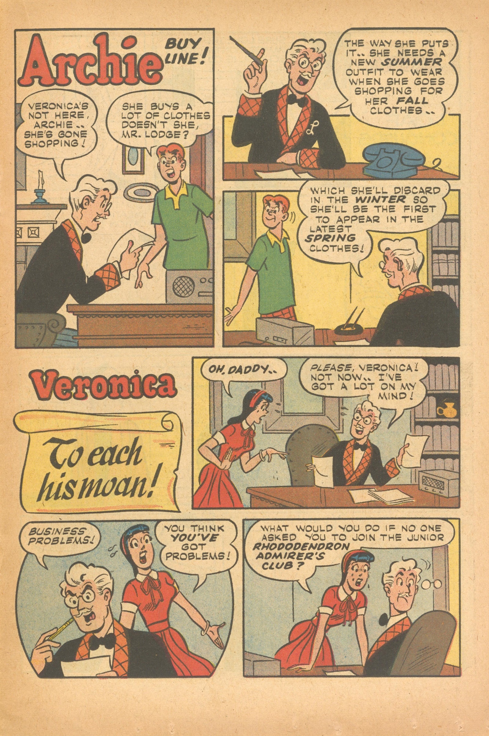 Read online Archie's Joke Book Magazine comic -  Issue #49 - 15