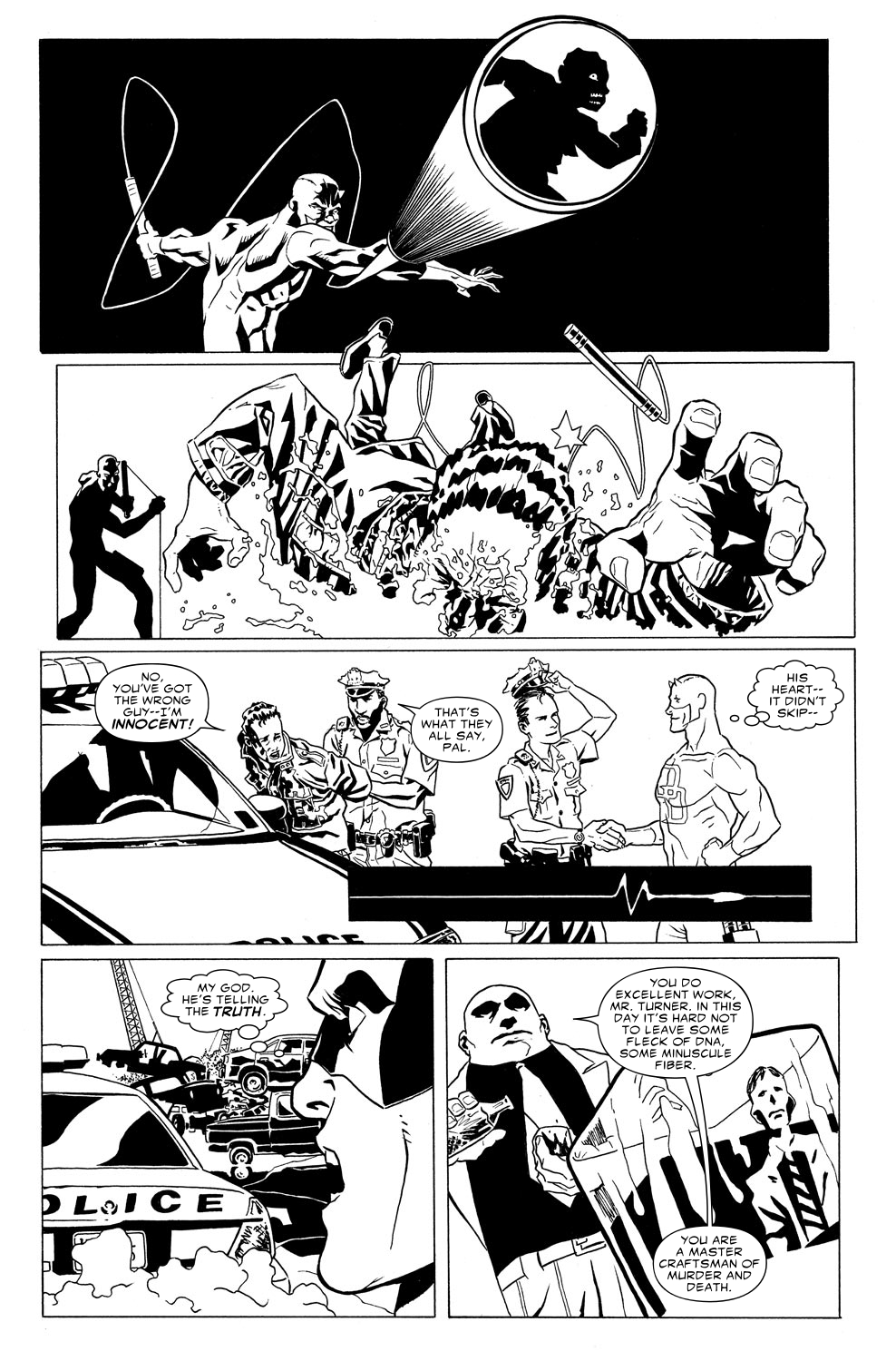Read online Daredevil Black & White comic -  Issue # Full - 27