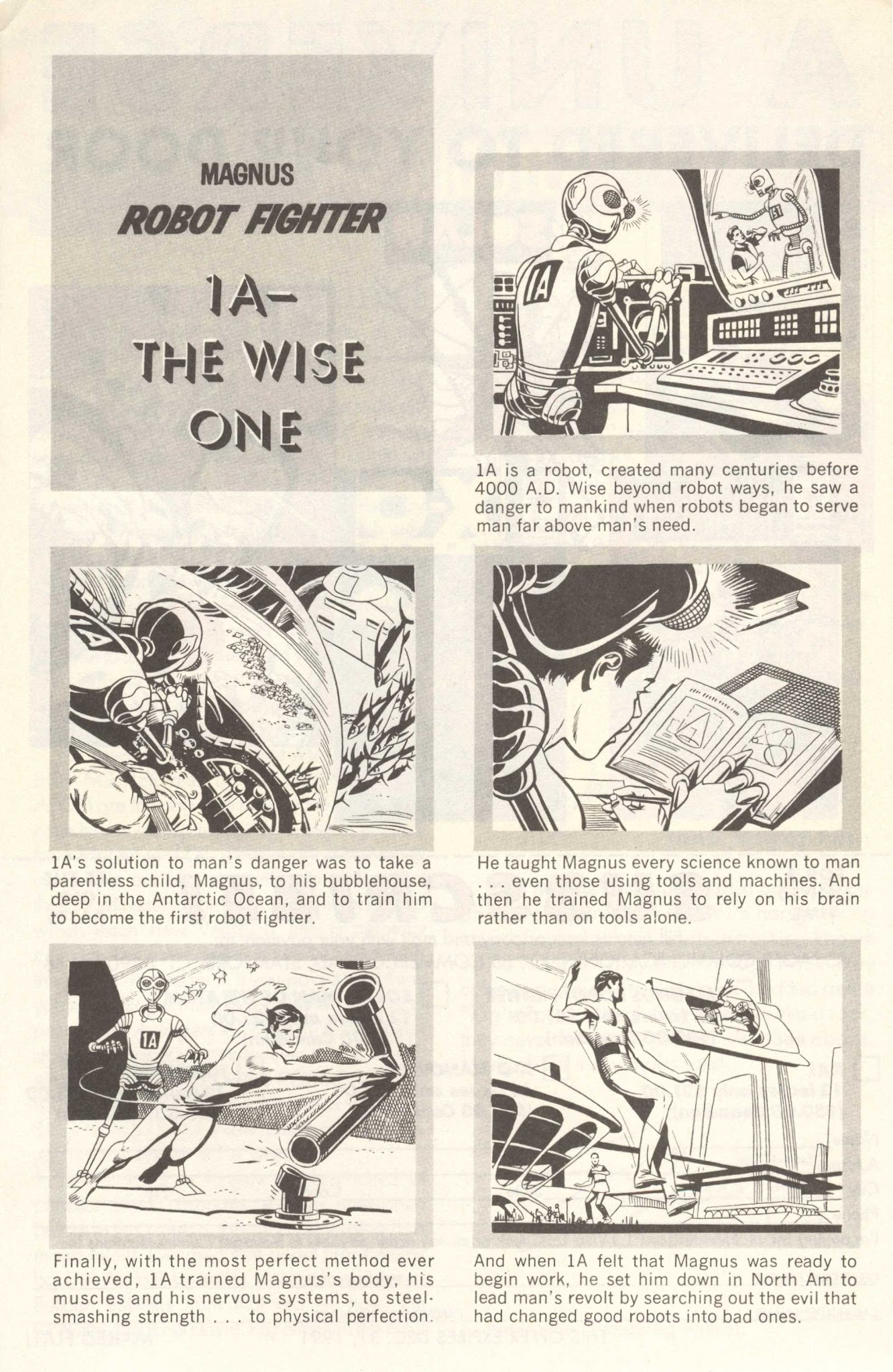 Read online Vintage Magnus, Robot Fighter comic -  Issue #2 - 30