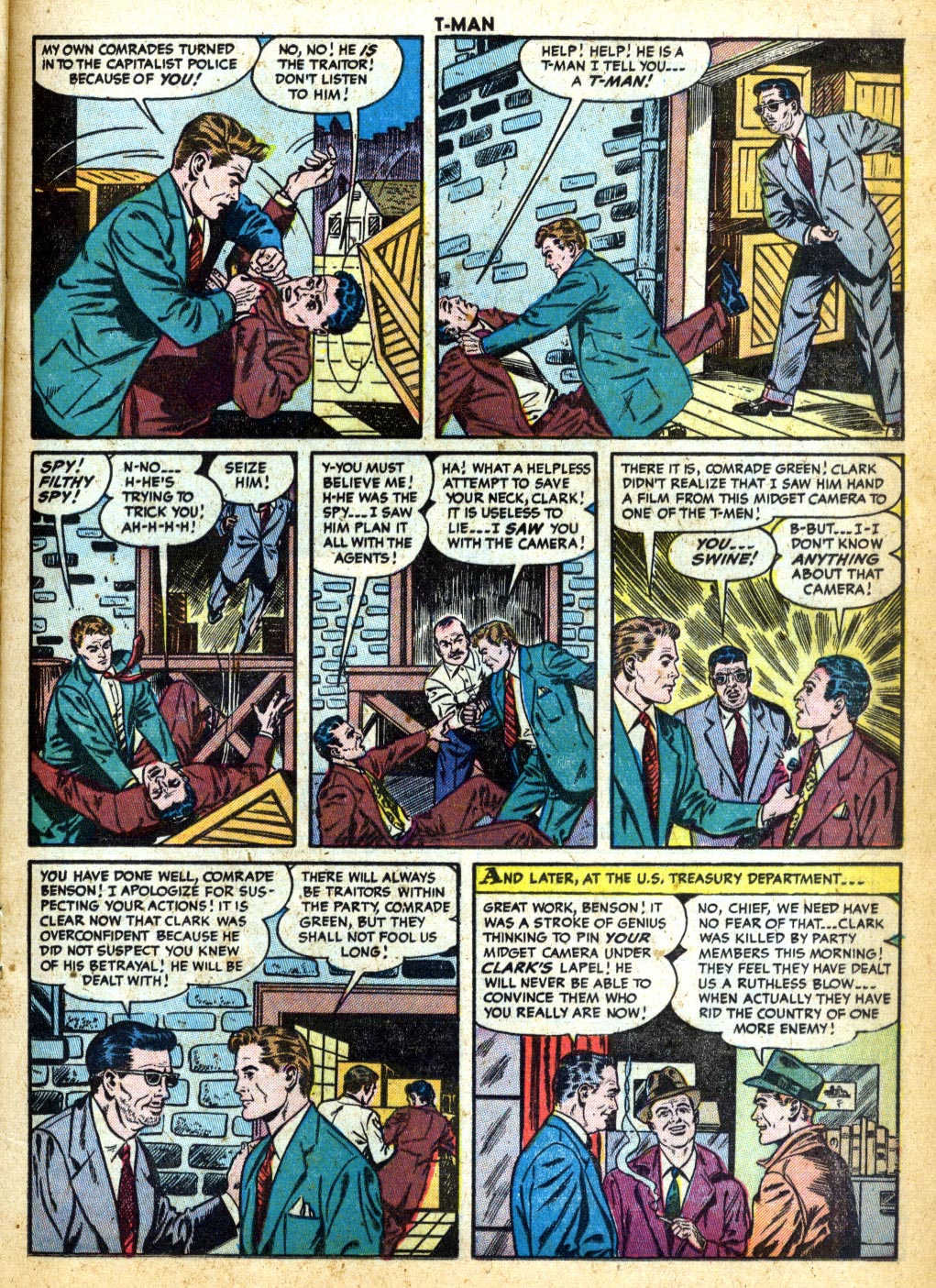 Read online T-Man: World Wide Trouble Shooter comic -  Issue #23 - 17