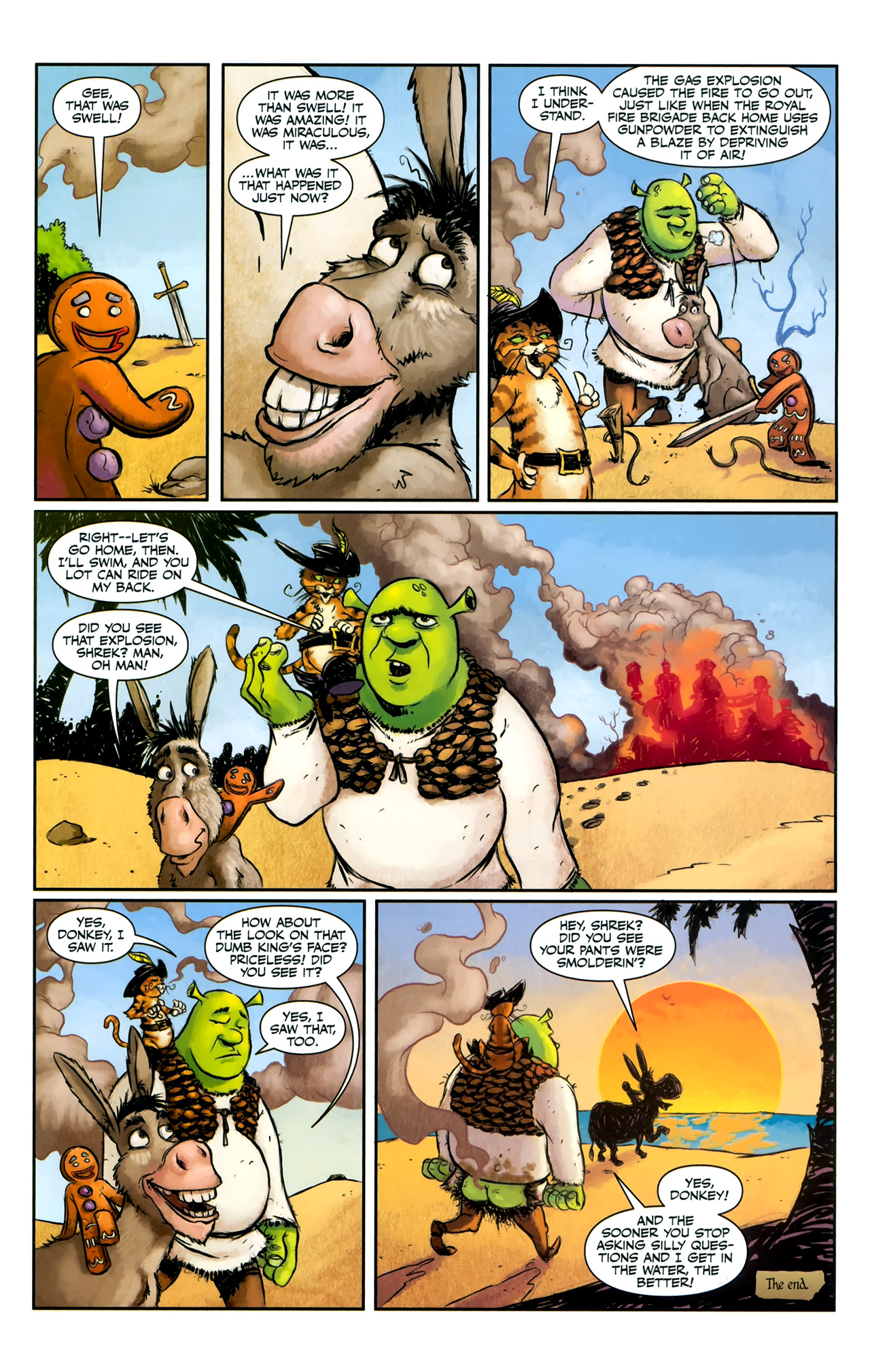 Read online Shrek (2010) comic -  Issue #3 - 21