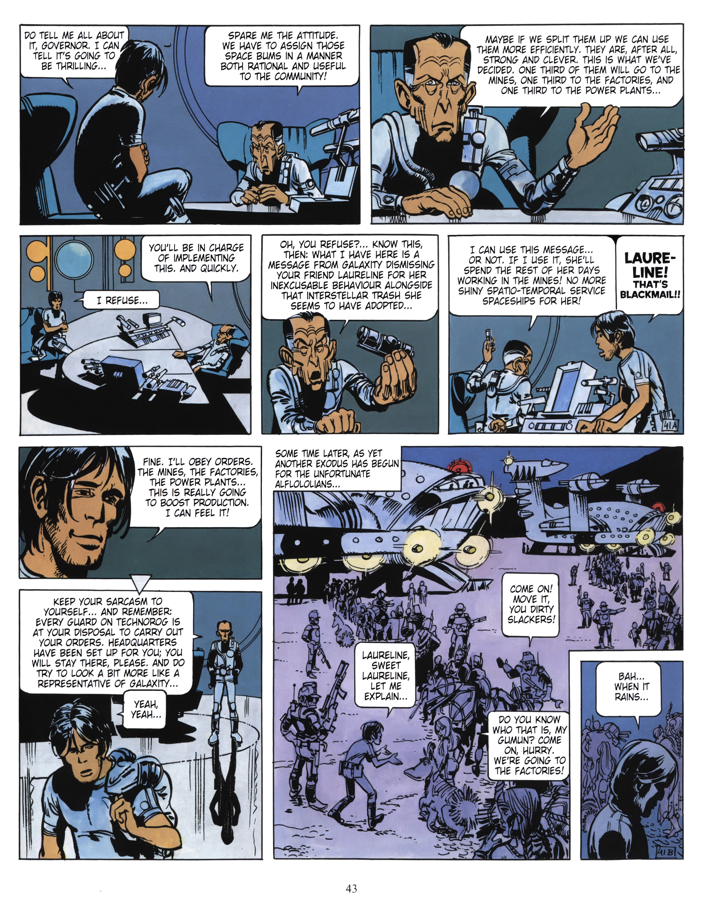 Read online Valerian and Laureline comic -  Issue #4 - 45