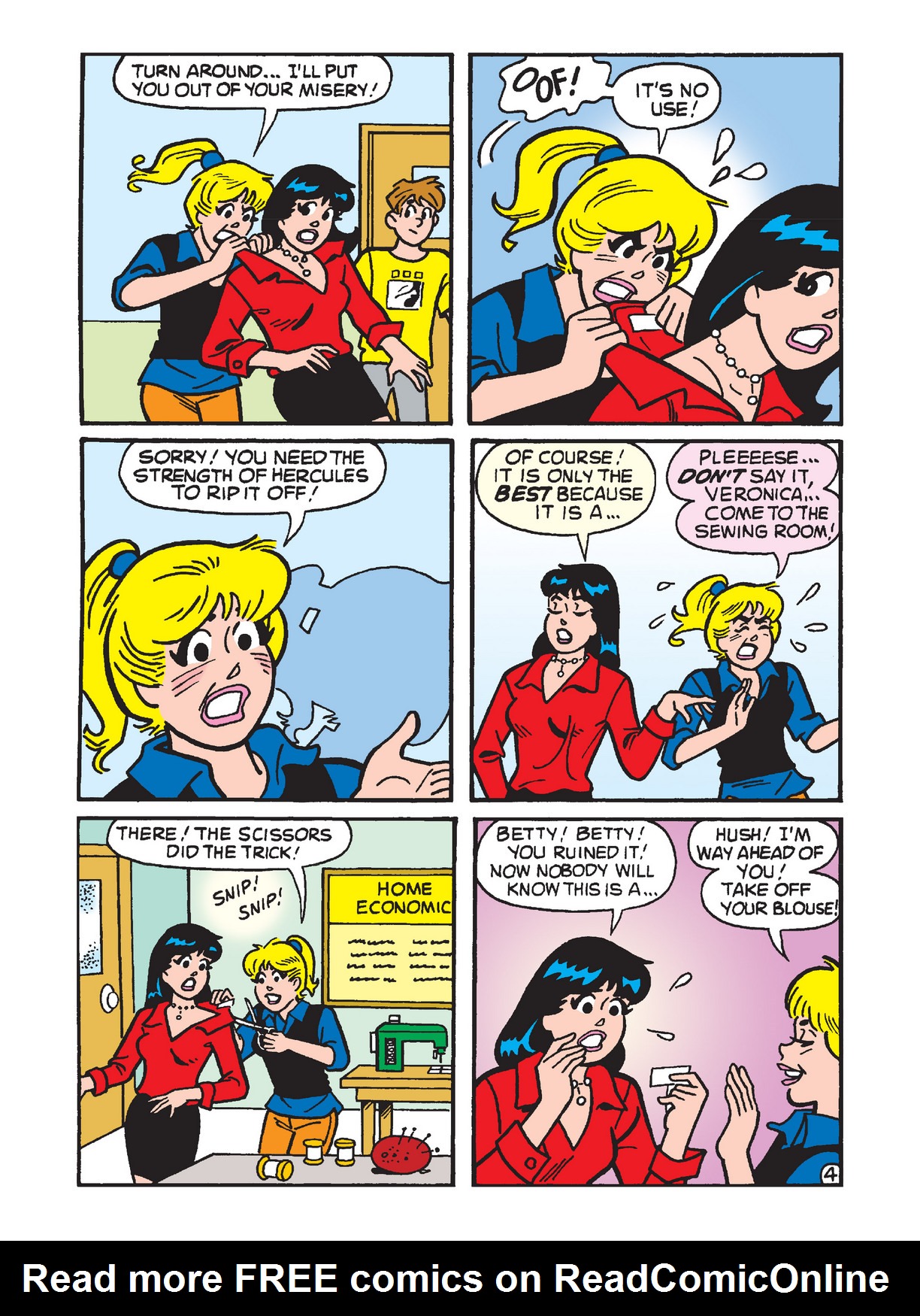 Read online Betty and Veronica Double Digest comic -  Issue #223 - 201