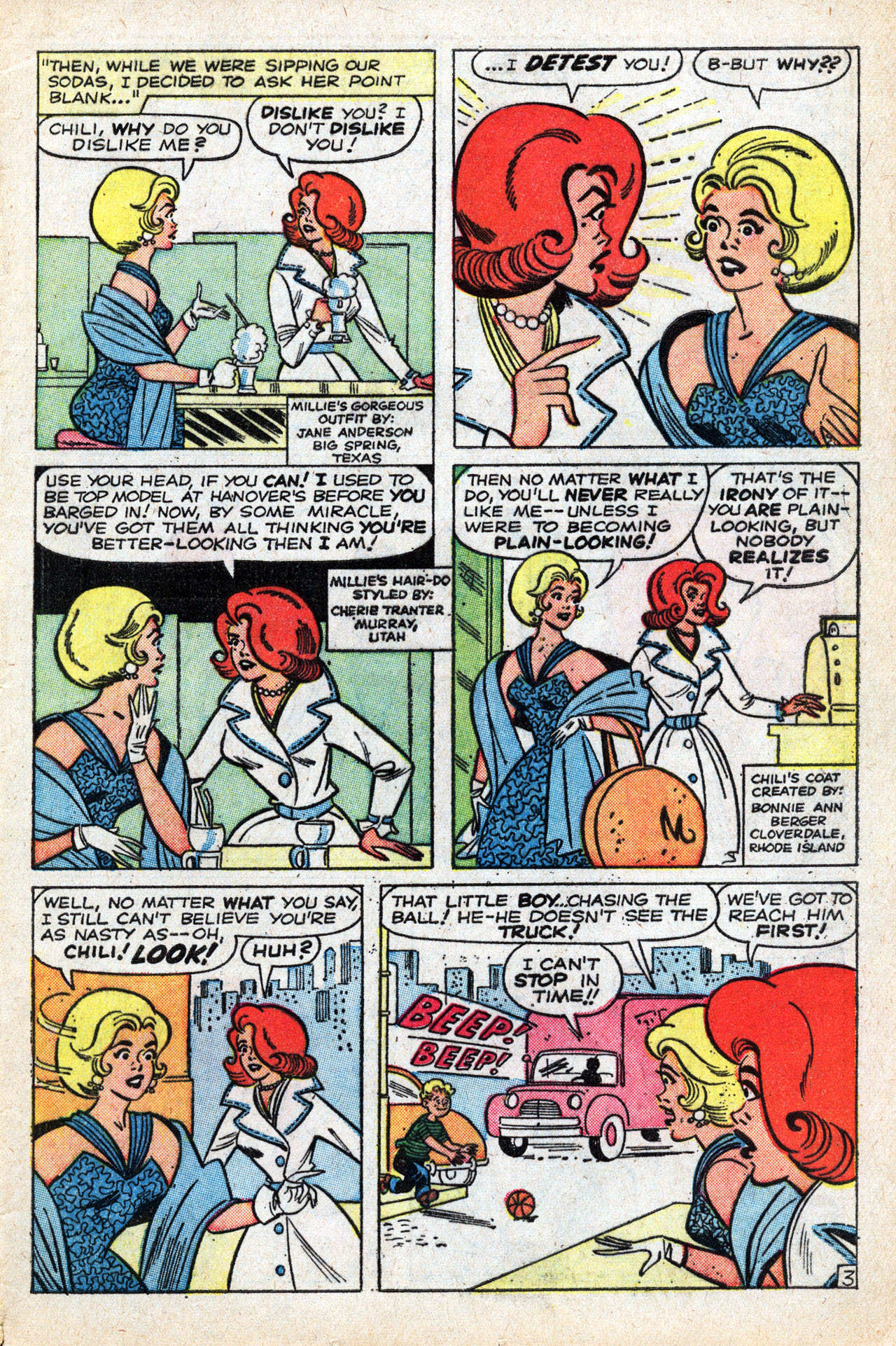 Read online Millie the Model comic -  Issue #113 - 5