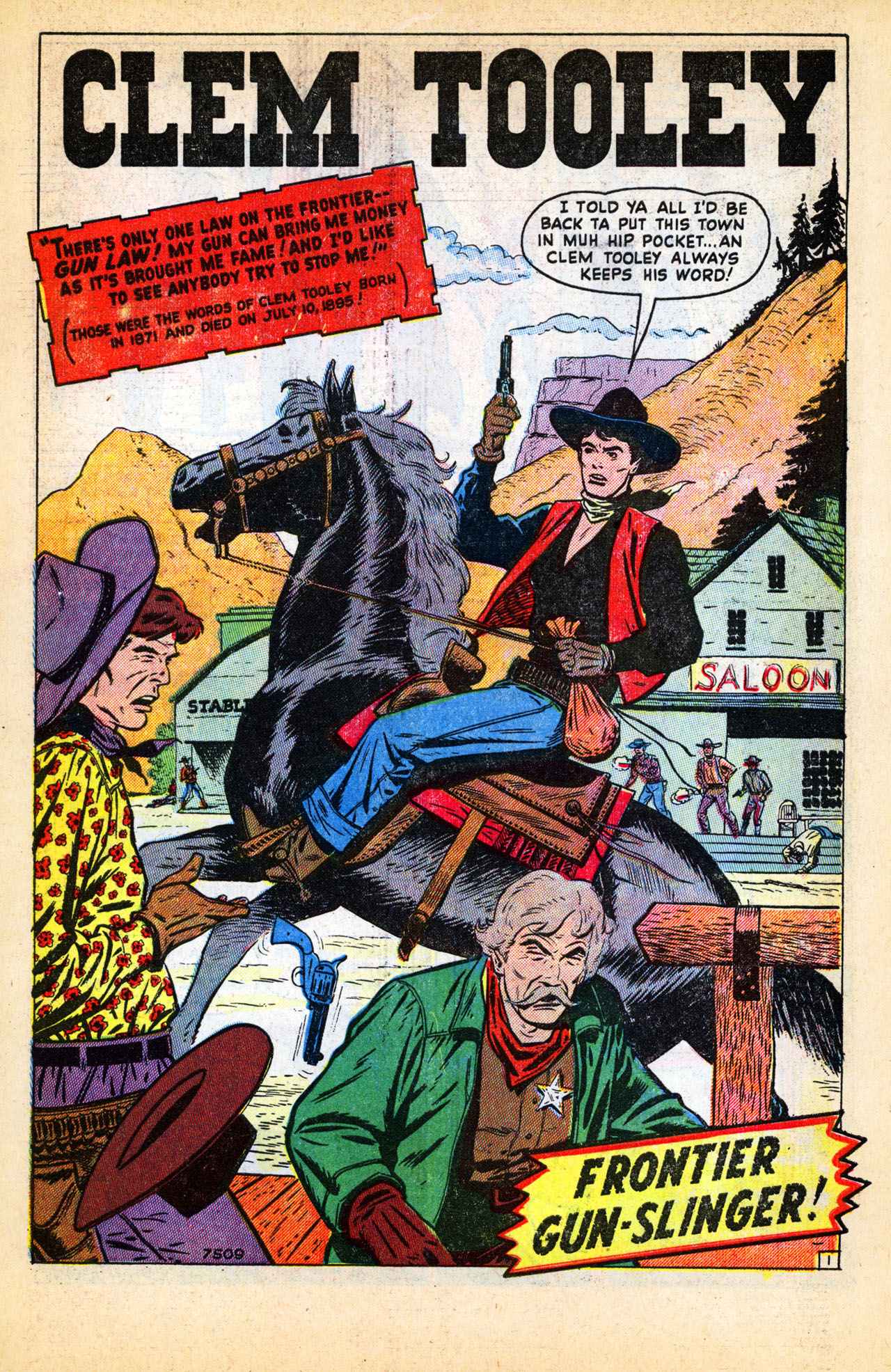 Read online Western Outlaws and Sheriffs comic -  Issue #64 - 3