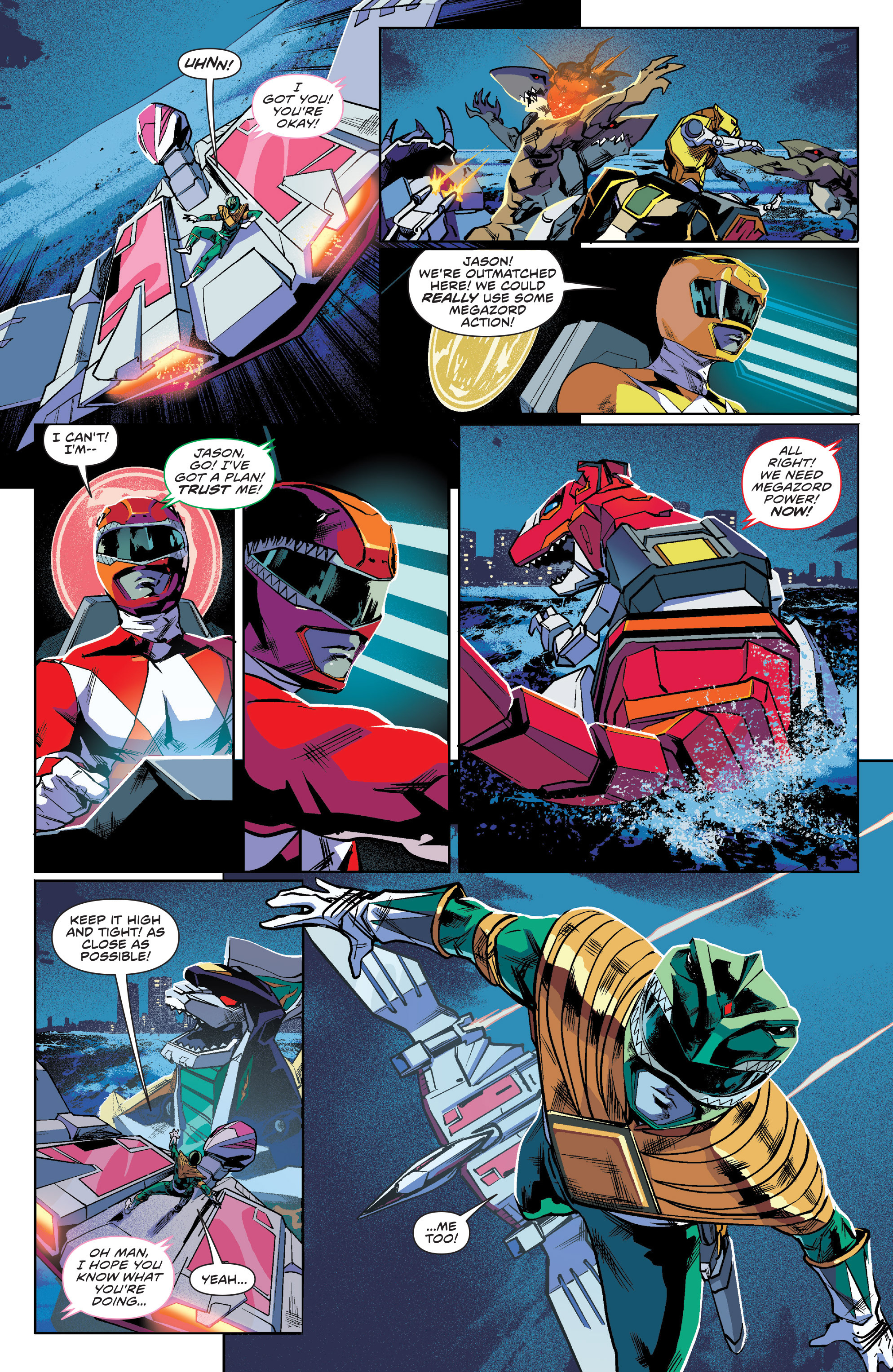 Read online Mighty Morphin Power Rangers comic -  Issue #4 - 14