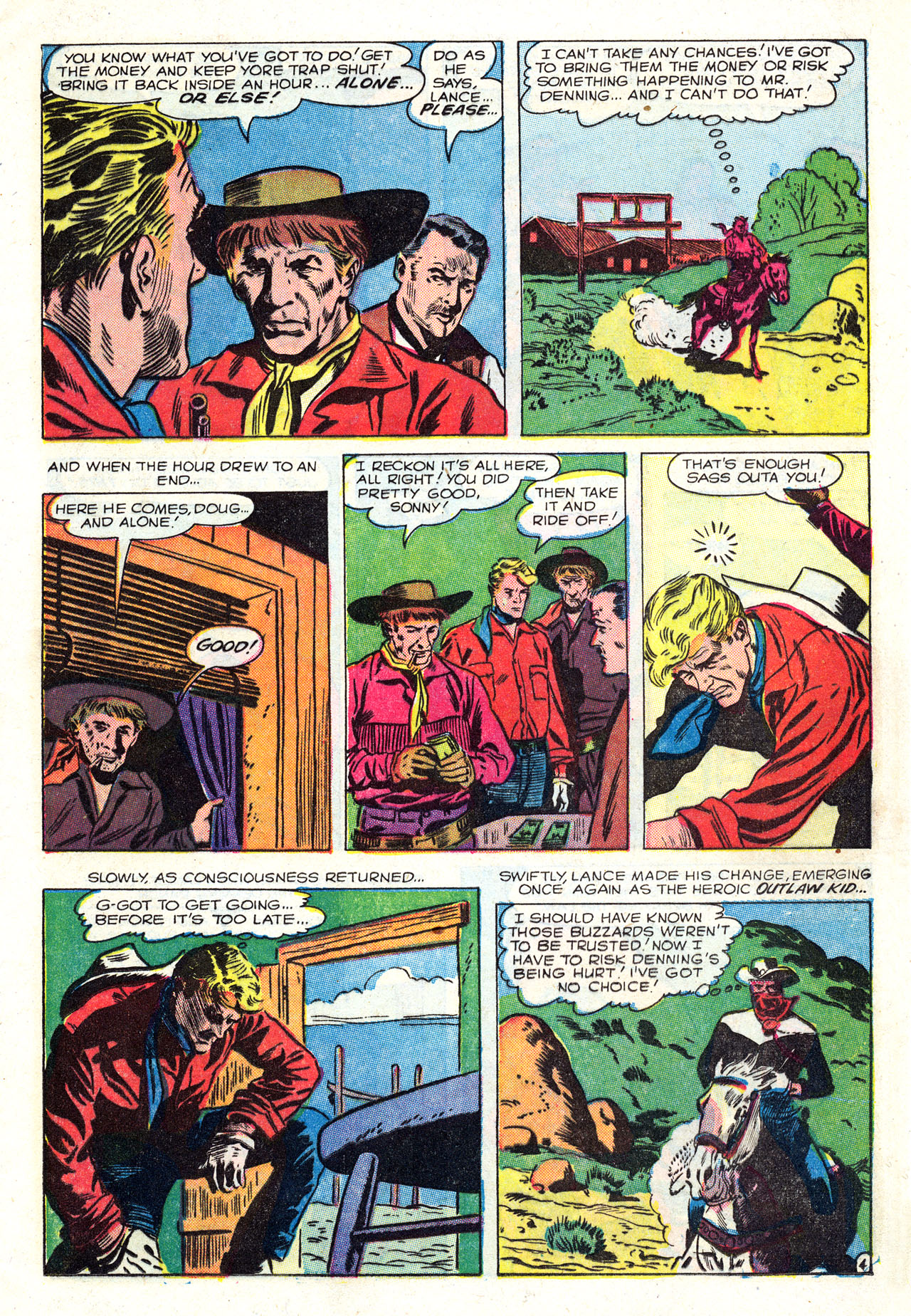 Read online The Outlaw Kid (1954) comic -  Issue #14 - 13