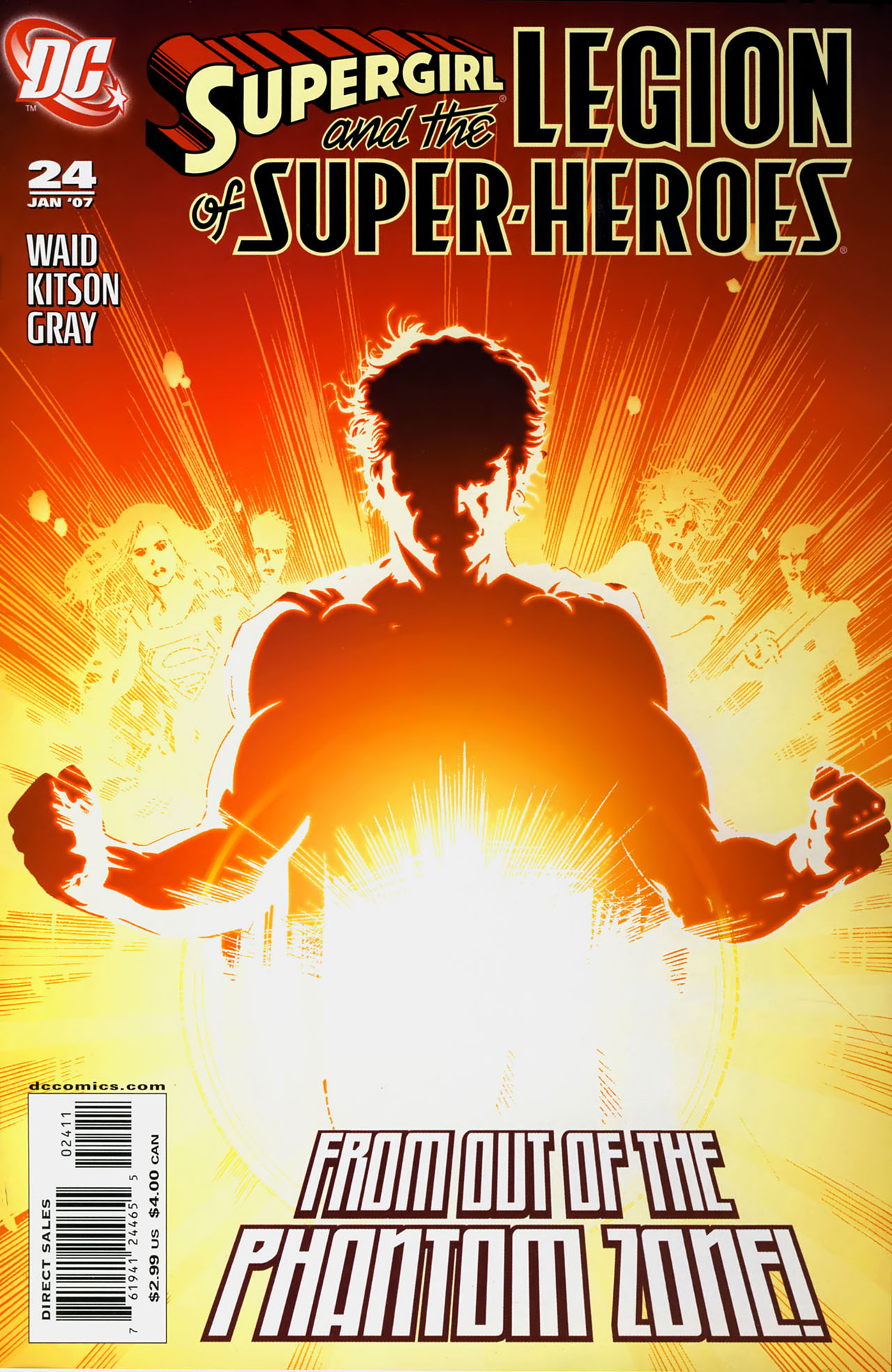 Read online Supergirl and the Legion of Super-Heroes comic -  Issue #24 - 1