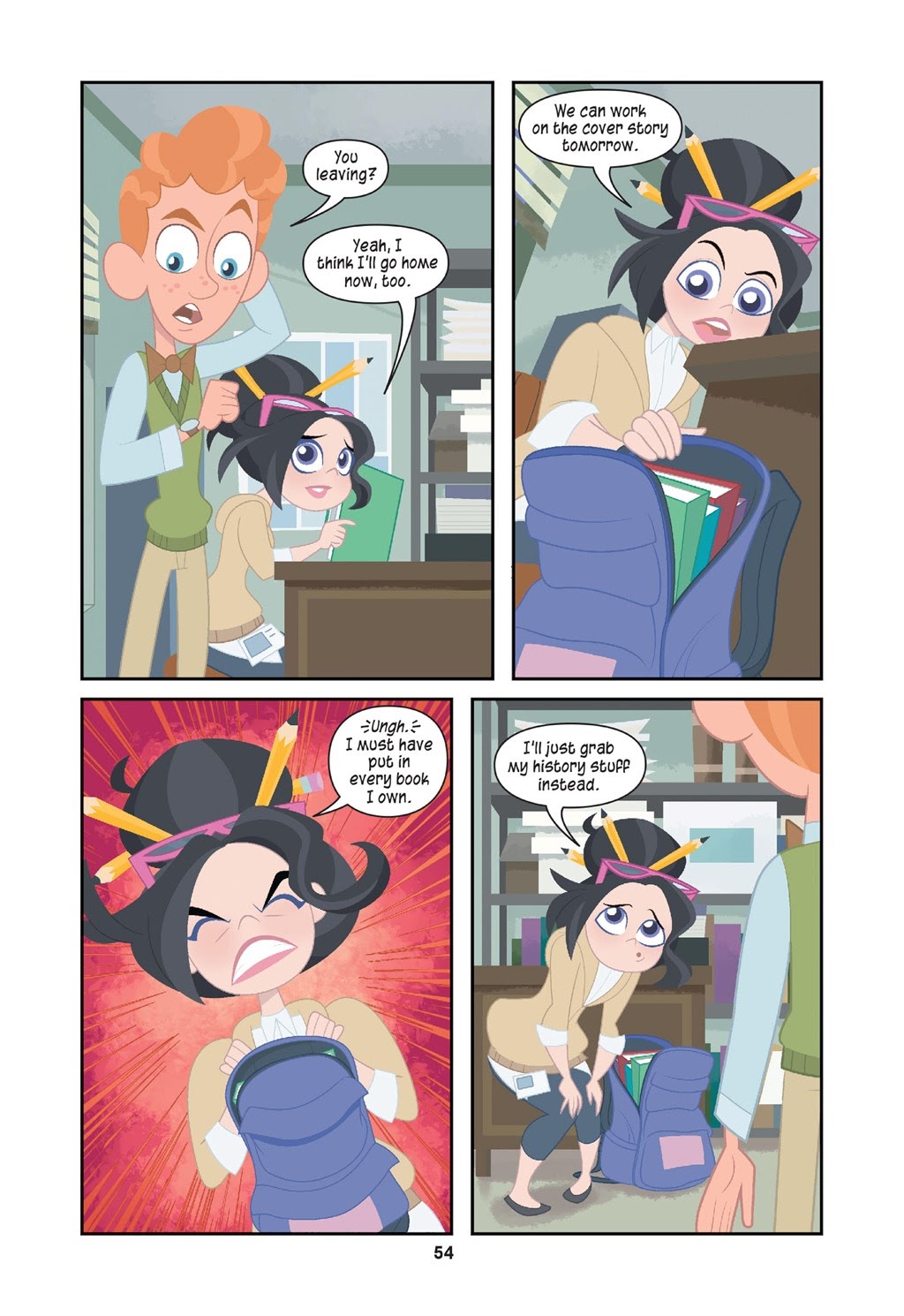 Read online DC Super Hero Girls: Midterms comic -  Issue # TPB - 52