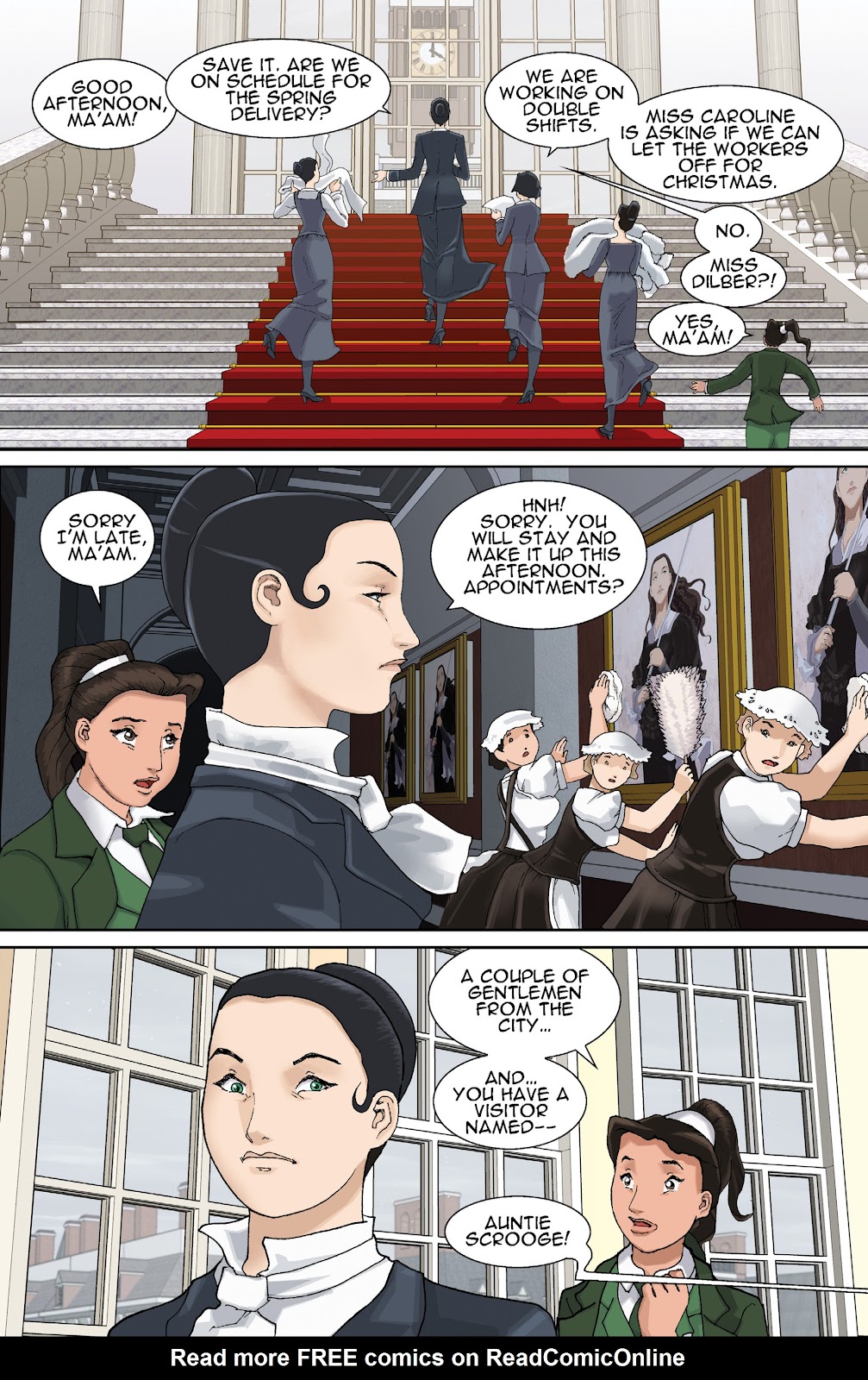 A Christmas Carol: The Night That Changed The Life Of Eliza Scrooge issue TPB - Page 11