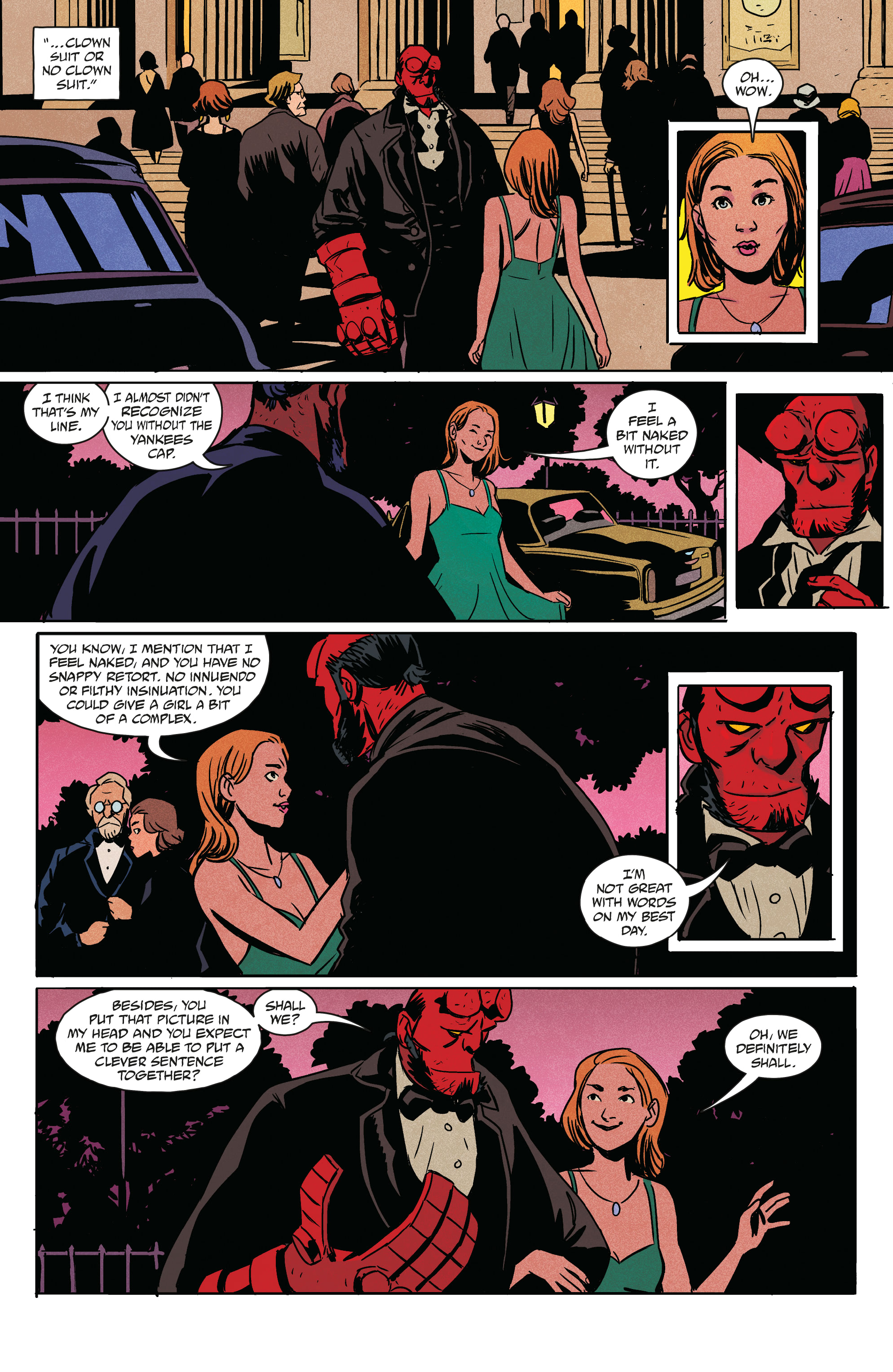Read online Hellboy in Love comic -  Issue #3 - 4
